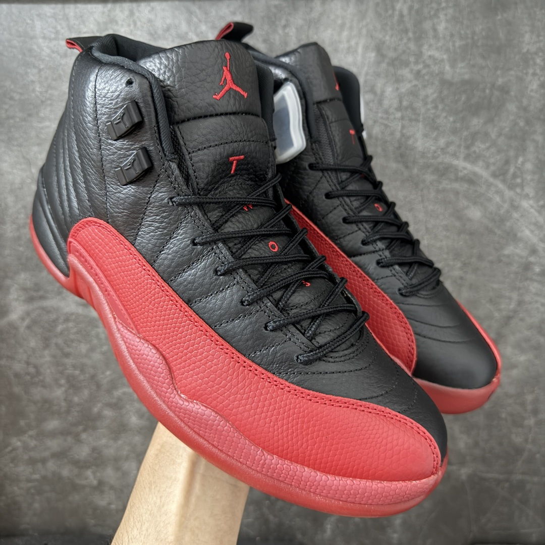 【原厂版】Air Jordan AJ12 Retro 潮流 中帮 复古篮球鞋 黑红 CT8013-002 原楦原纸板开发 原汁原味12代鞋型 进口原厂皮料 超软荔枝皮 质感满分 原厂碳板 原装材料 原厂定制金属扣 原厂电绣 支持与公司货全方位对比 只服务于5%懂鞋的高端客户 发国外可支持各种retail商店充正寄售 尺码：40 40.5 41 42 42.5 43 44 44.5 45 45.5 46 47.5-选品中心