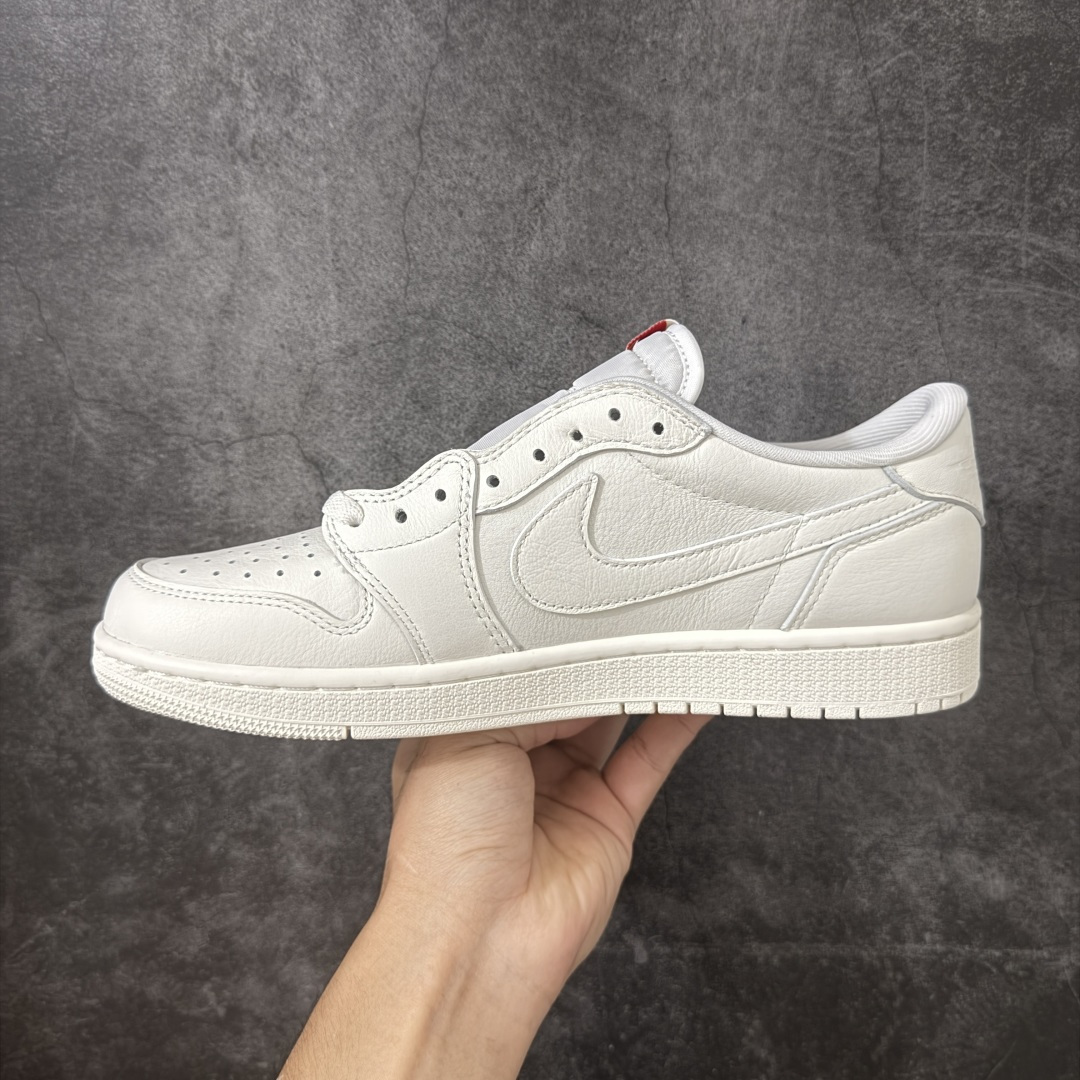 图片[2]-【KZ纯原】 Air Jordan AJ1 Low OG 低帮米白色 HQ6998-100 原材料软头层皮料 国内一线头部知名大厂出品 高端外贸零售专供品质 版型细节完美 原鞋原楦头纸板开发 原厂防尘纸 极致一眼正品既视感 尺码：36-47.5-选品中心