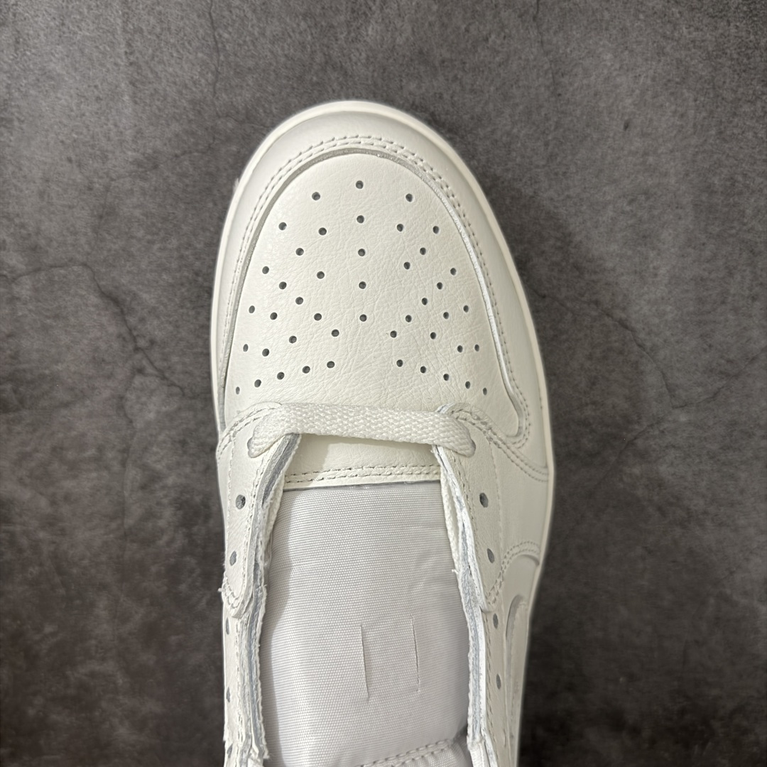 图片[5]-【KZ纯原】 Air Jordan AJ1 Low OG 低帮米白色 HQ6998-100 原材料软头层皮料 国内一线头部知名大厂出品 高端外贸零售专供品质 版型细节完美 原鞋原楦头纸板开发 原厂防尘纸 极致一眼正品既视感 尺码：36-47.5-选品中心