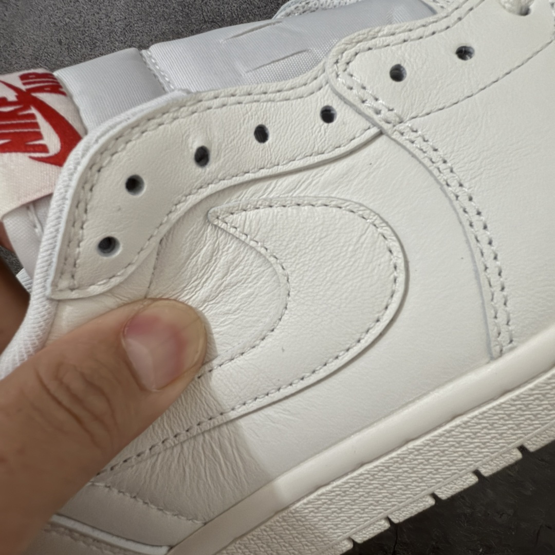 图片[4]-【KZ纯原】 Air Jordan AJ1 Low OG 低帮米白色 HQ6998-100 原材料软头层皮料 国内一线头部知名大厂出品 高端外贸零售专供品质 版型细节完美 原鞋原楦头纸板开发 原厂防尘纸 极致一眼正品既视感 尺码：36-47.5-选品中心