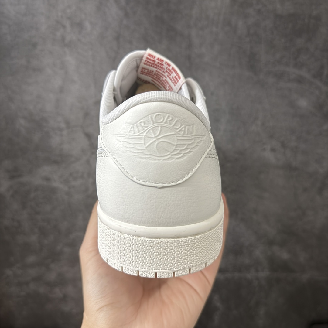 图片[4]-【KZ纯原】 Air Jordan AJ1 Low OG 低帮米白色 HQ6998-100 原材料软头层皮料 国内一线头部知名大厂出品 高端外贸零售专供品质 版型细节完美 原鞋原楦头纸板开发 原厂防尘纸 极致一眼正品既视感 尺码：36-47.5-选品中心