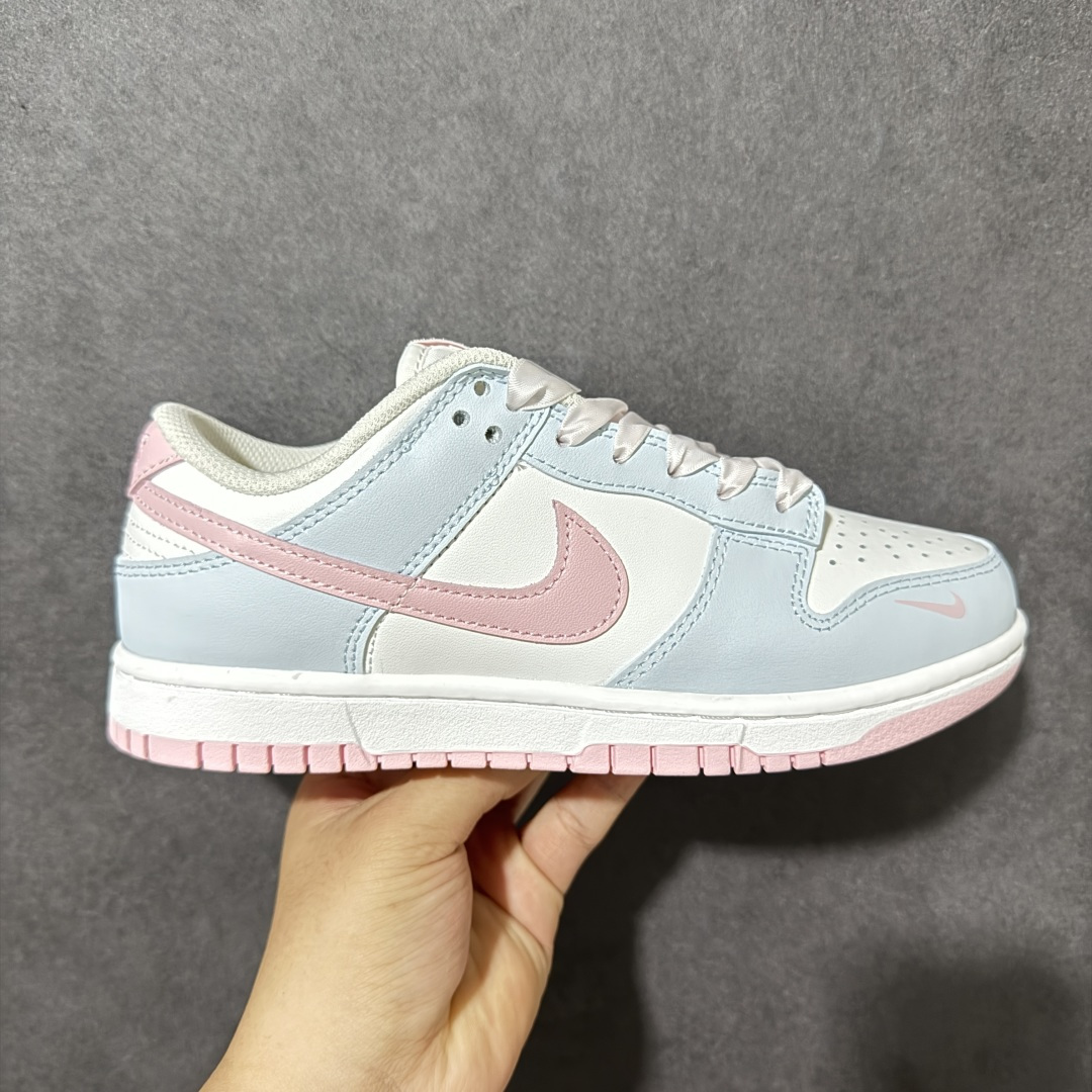【YC版】Nike SB Dunk Low 白灰粉拼色 低帮休闲板鞋 货号：IB3484-001  尺码：35.5 36 36.5 37.5 38 38.5 39 40-选品中心