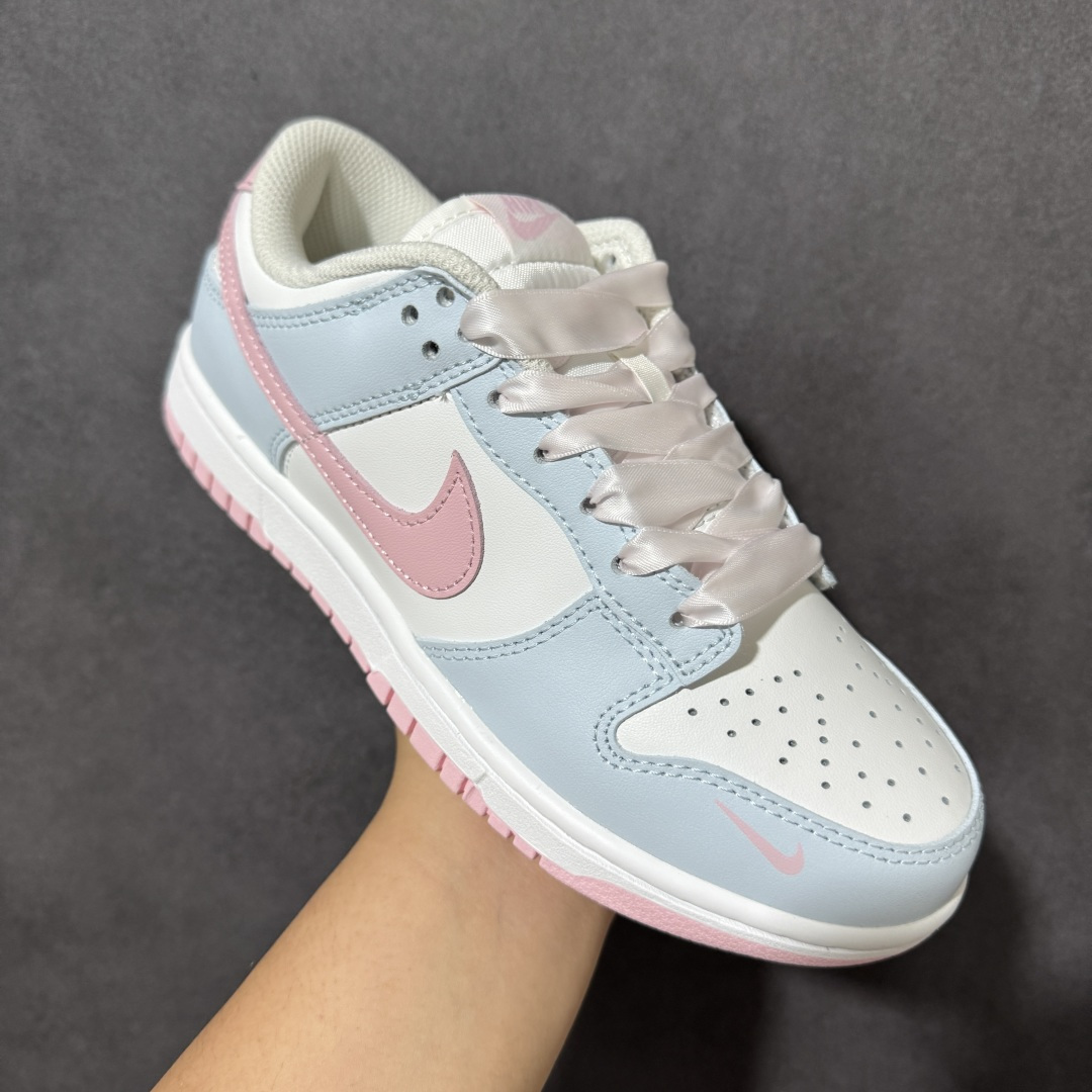 图片[3]-【YC版】Nike SB Dunk Low 白灰粉拼色 低帮休闲板鞋 货号：IB3484-001  尺码：35.5 36 36.5 37.5 38 38.5 39 40-选品中心