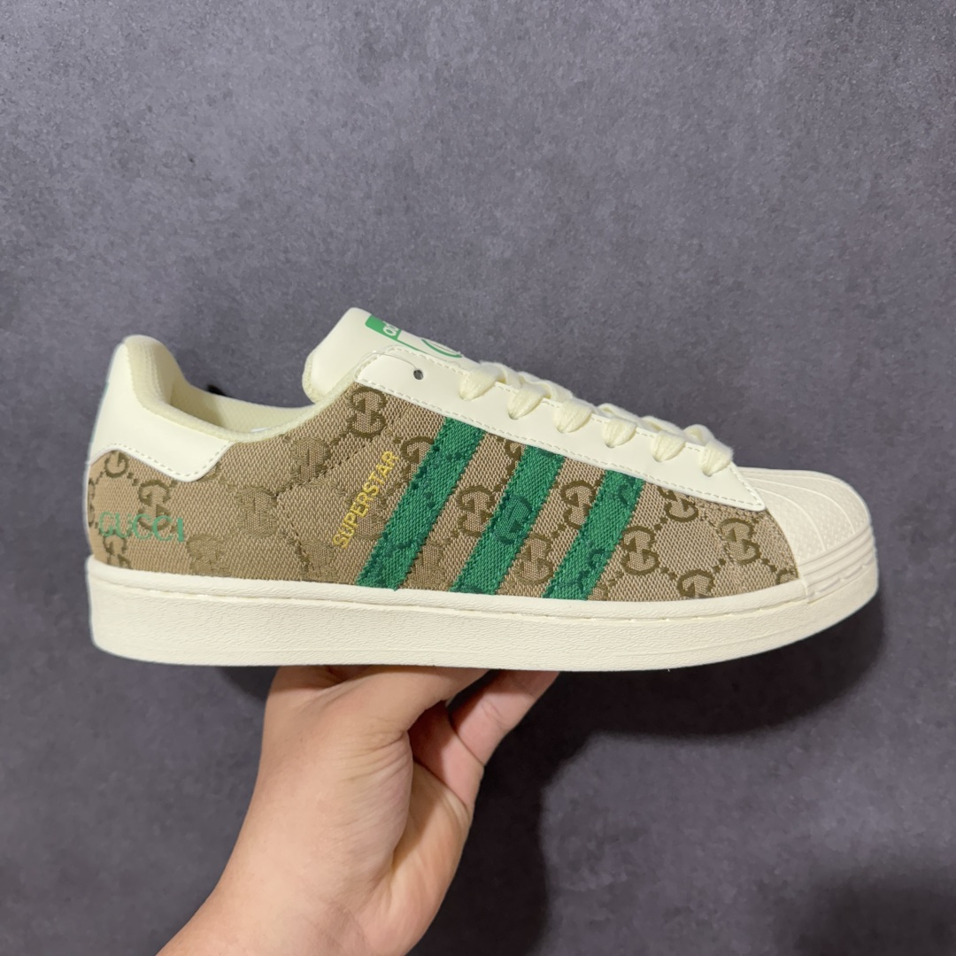 【公司级】Adidas Originals Superstar贝壳头系列 阿迪达斯 低帮经典百搭休闲运动板鞋 货号：GU1319 尺码：35-45-选品中心