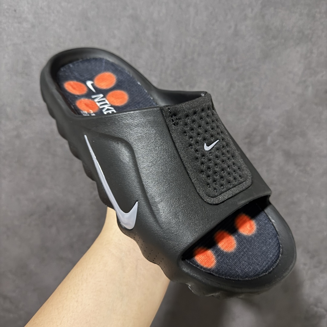 图片[3]-【公司级】新款Nike Mind 001 包头按摩拖鞋 独家私模开版 原厂高密度三明治 冲孔工整无多余线头 前后组合模块 22块独立按摩单元 按摩单元无任何毛边 正常尺码 货号：HQ4307-100 / HQ4307-001 / HQ4307-003 尺码：37 38 39 40 41 42 43 44 45-选品中心