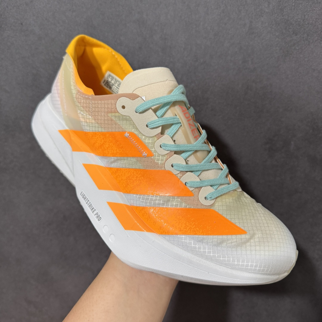 图片[3]-【公司级】Adidas Adizero Adios Pro 4 M马拉松飞线贾卡轻质透气休闲运动跑步鞋 采用双层透气网纱 Flywire动态飞线绑缚鞋面材质 内置Zoom小气垫装置 货号：JR1241 尺码：36 36.5 37 38 38.5 39 40 40.5 41 42 42.5 43 44 45 46-选品中心