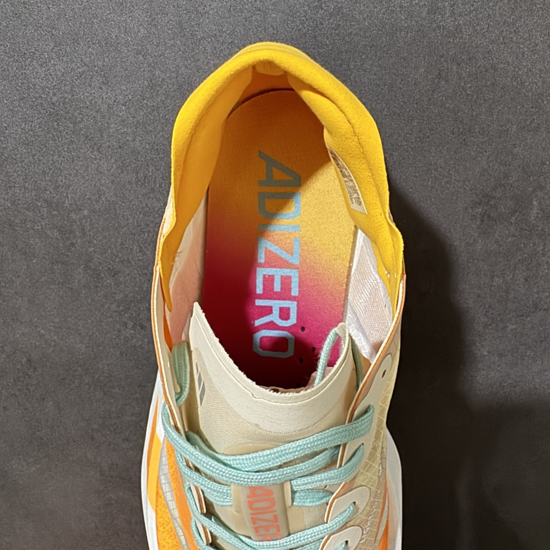 图片[6]-【公司级】Adidas Adizero Adios Pro 4 M马拉松飞线贾卡轻质透气休闲运动跑步鞋 采用双层透气网纱 Flywire动态飞线绑缚鞋面材质 内置Zoom小气垫装置 货号：JR1241 尺码：36 36.5 37 38 38.5 39 40 40.5 41 42 42.5 43 44 45 46-选品中心