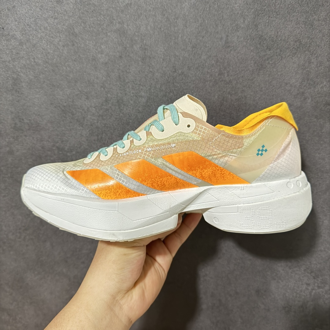 图片[2]-【公司级】Adidas Adizero Adios Pro 4 M马拉松飞线贾卡轻质透气休闲运动跑步鞋 采用双层透气网纱 Flywire动态飞线绑缚鞋面材质 内置Zoom小气垫装置 货号：JR1241 尺码：36 36.5 37 38 38.5 39 40 40.5 41 42 42.5 43 44 45 46-选品中心