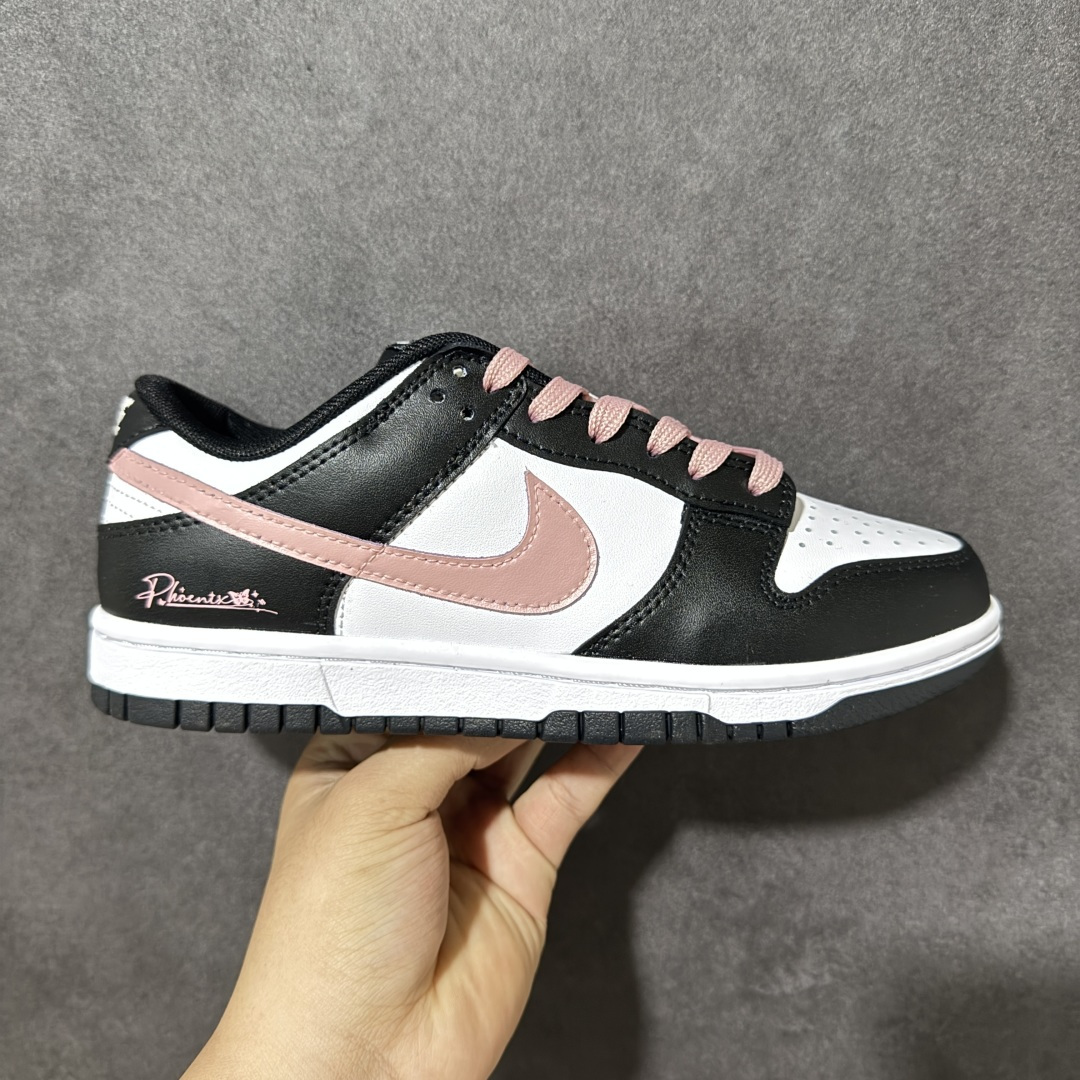 【YC版】Nike SB Dunk Low 黑粉 低帮休闲板鞋   #大厂纯原品质出货 超高清洁度 皮料切割干净无任何毛边 细节完美 货号：DD1391-100  尺码：35.5 36 36.5 37.5 38 38.5 39 40-选品中心