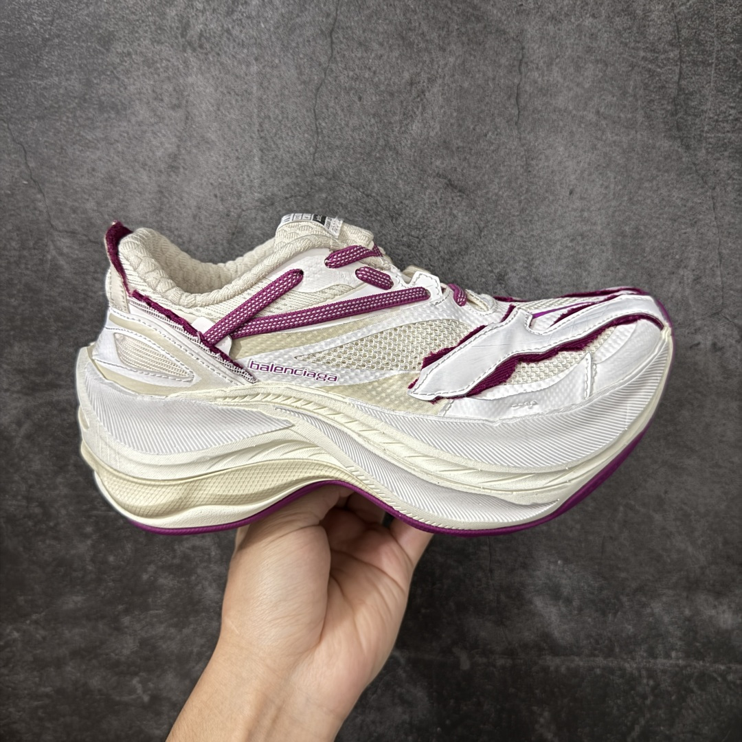 【OK纯原】Balenciaga巴黎世家26代 Jet 压纹印花 圆头厚底4.25cm 低帮 老爹鞋 男女款 市场老牌巴黎世家大厂出品 品质价格无需多言 原鞋原材料打造 一比一细节还原 此款相对之前款式轻质很多 超厚鞋底增高4-5cm 高街风格 尺码：35-46-选品中心