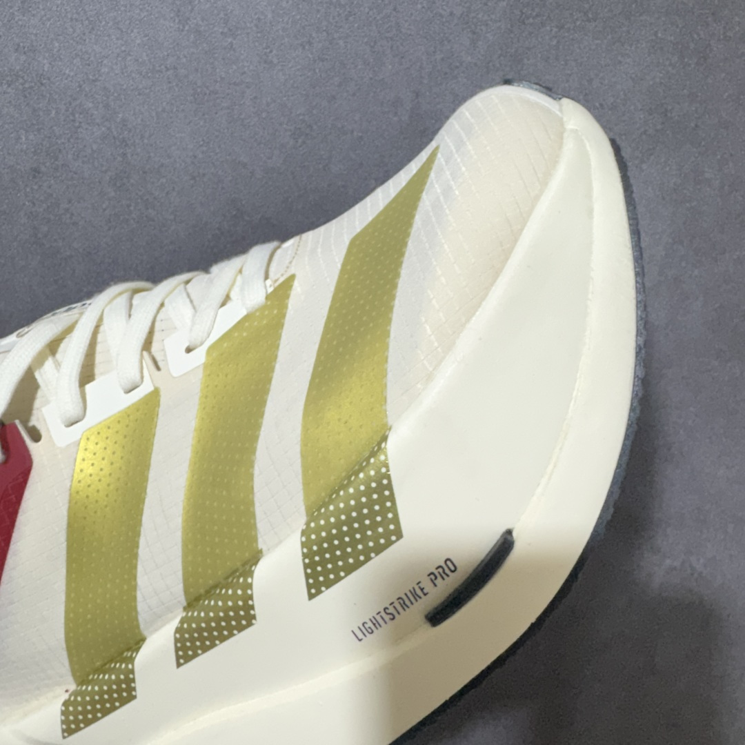 图片[8]-【公司级】Adidas Adizero Dropset Elite 阿迪达斯 舒适贴合 Hyrox 马拉松训练跑步鞋 整体采用前作的设计语言 并且对后者的细节进行升级 马拉松和长距离路跑的性能极限设计而生 货号：LA6216 尺码：40-45-选品中心