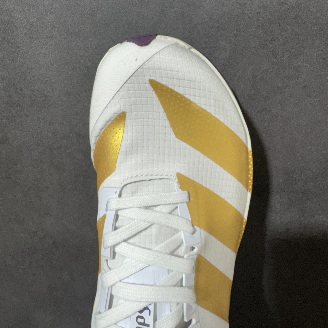 图片[5]-【公司级】Adidas Adizero Dropset Elite 阿迪达斯 舒适贴合 Hyrox 马拉松训练跑步鞋 整体采用前作的设计语言 并且对后者的细节进行升级 马拉松和长距离路跑的性能极限设计而生 货号：LA6229 尺码：36-40-选品中心