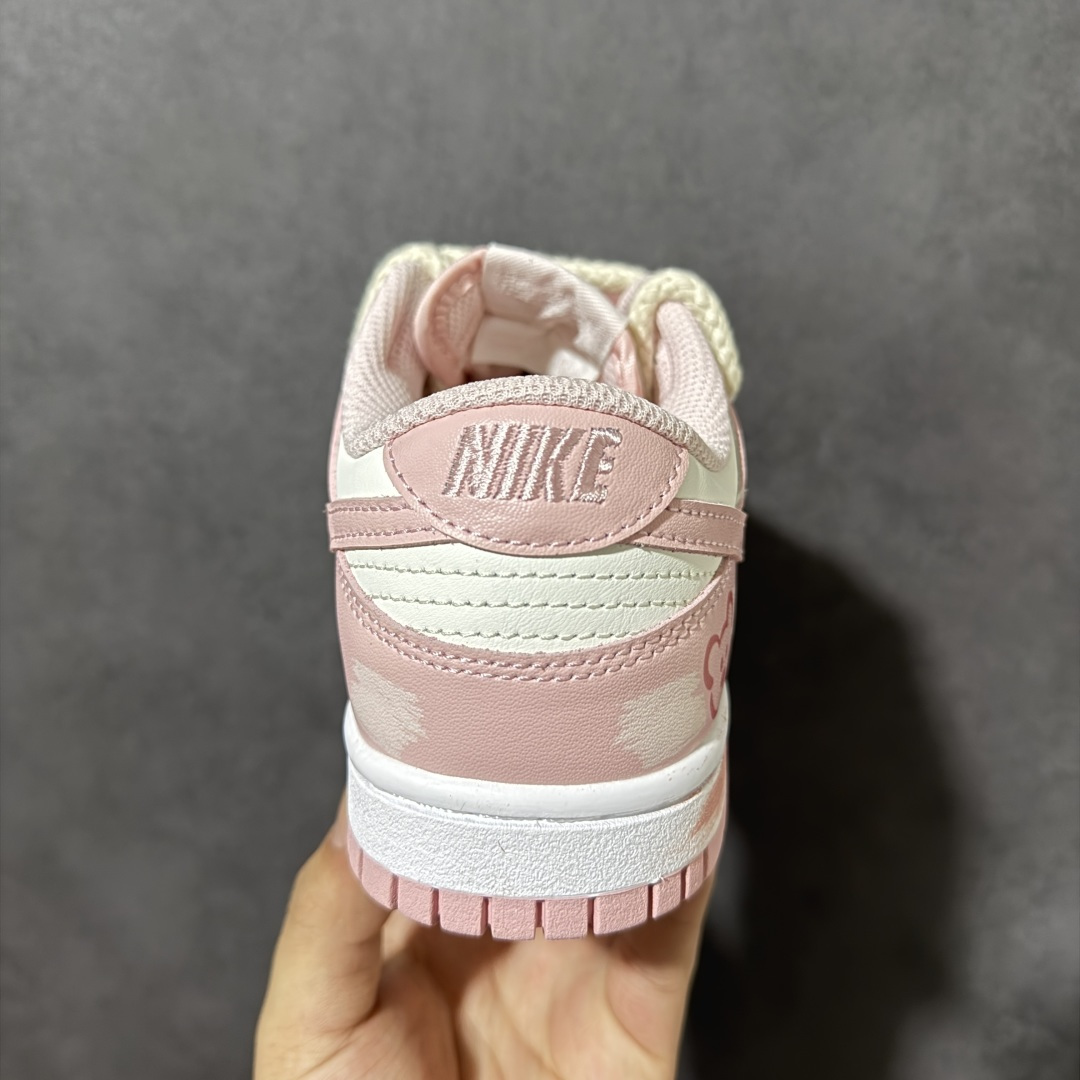 图片[4]-【YC版】Nike SB Dunk Low 绑带 低帮休闲板鞋 FB9109-125 粉色小熊  尺码：35.5 36 36.5 37.5 38 38.5 39 40 女鞋-选品中心