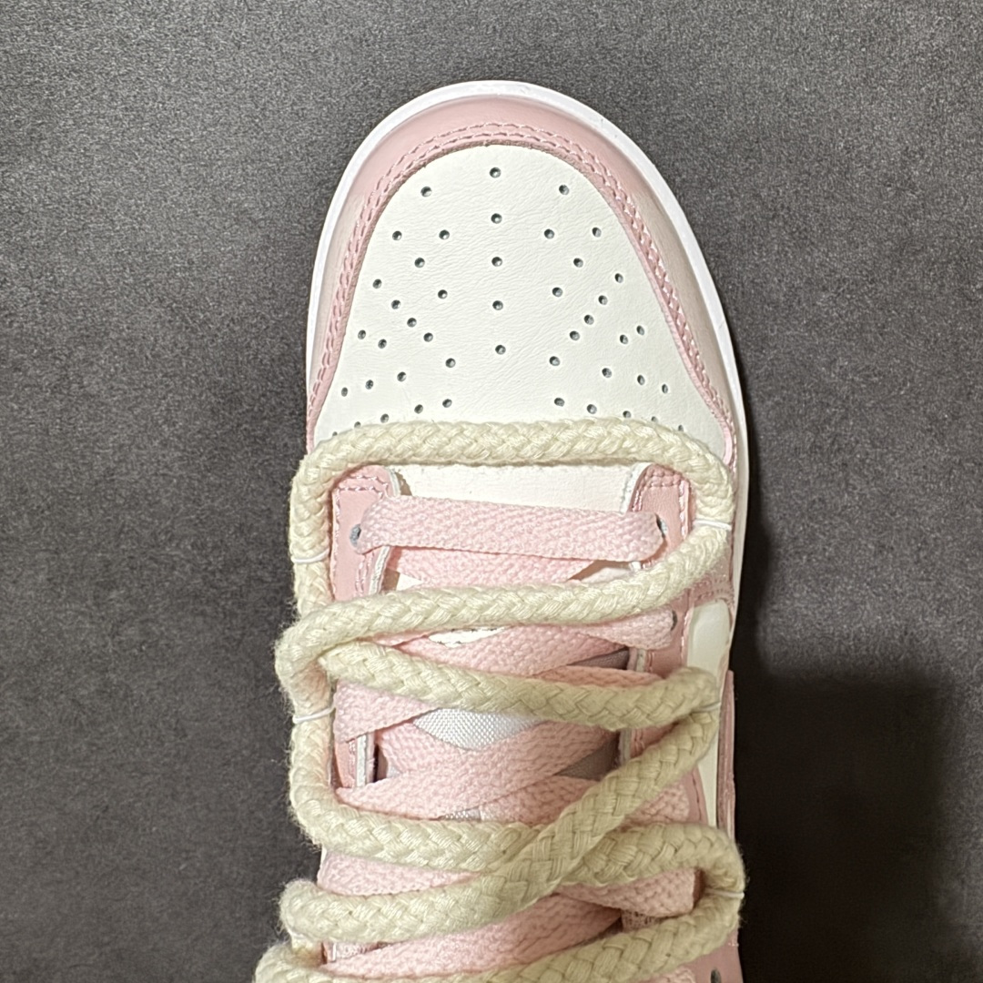 图片[5]-【YC版】Nike SB Dunk Low 绑带 低帮休闲板鞋 FB9109-125 粉色小熊  尺码：35.5 36 36.5 37.5 38 38.5 39 40 女鞋-选品中心