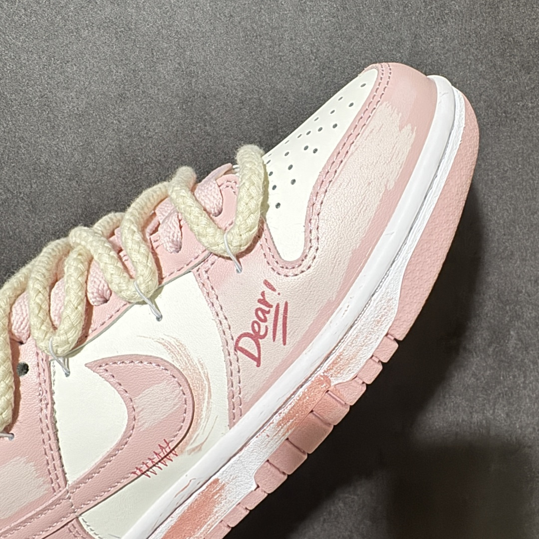图片[8]-【YC版】Nike SB Dunk Low 绑带 低帮休闲板鞋 FB9109-125 粉色小熊  尺码：35.5 36 36.5 37.5 38 38.5 39 40 女鞋-选品中心