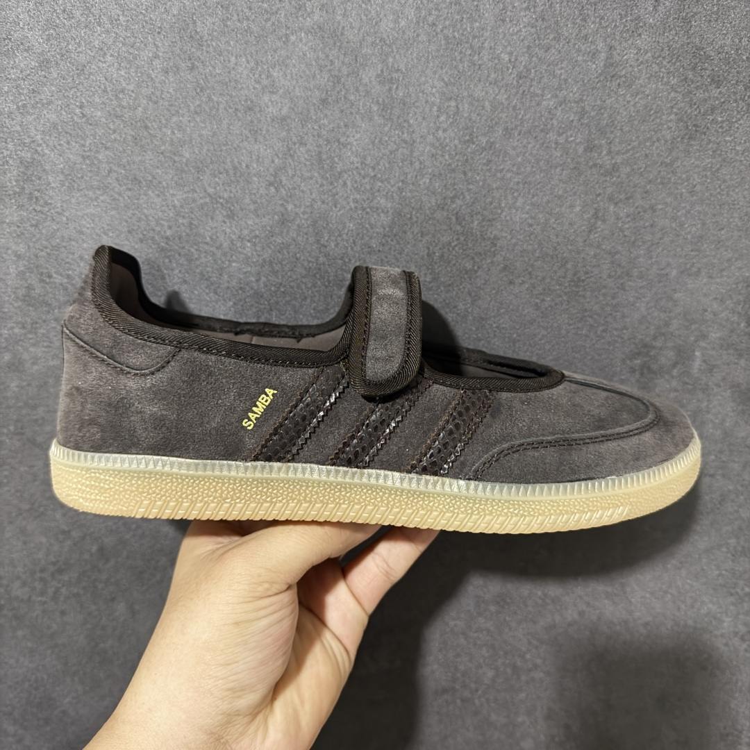 【公司级】Adidas SAMBA JANE W 玛丽珍 超高清洁度 细节完美 舒适百搭 低帮休闲板鞋 货号：HQ9495 尺码：35-45（半） 编码： TFB200210-选品中心