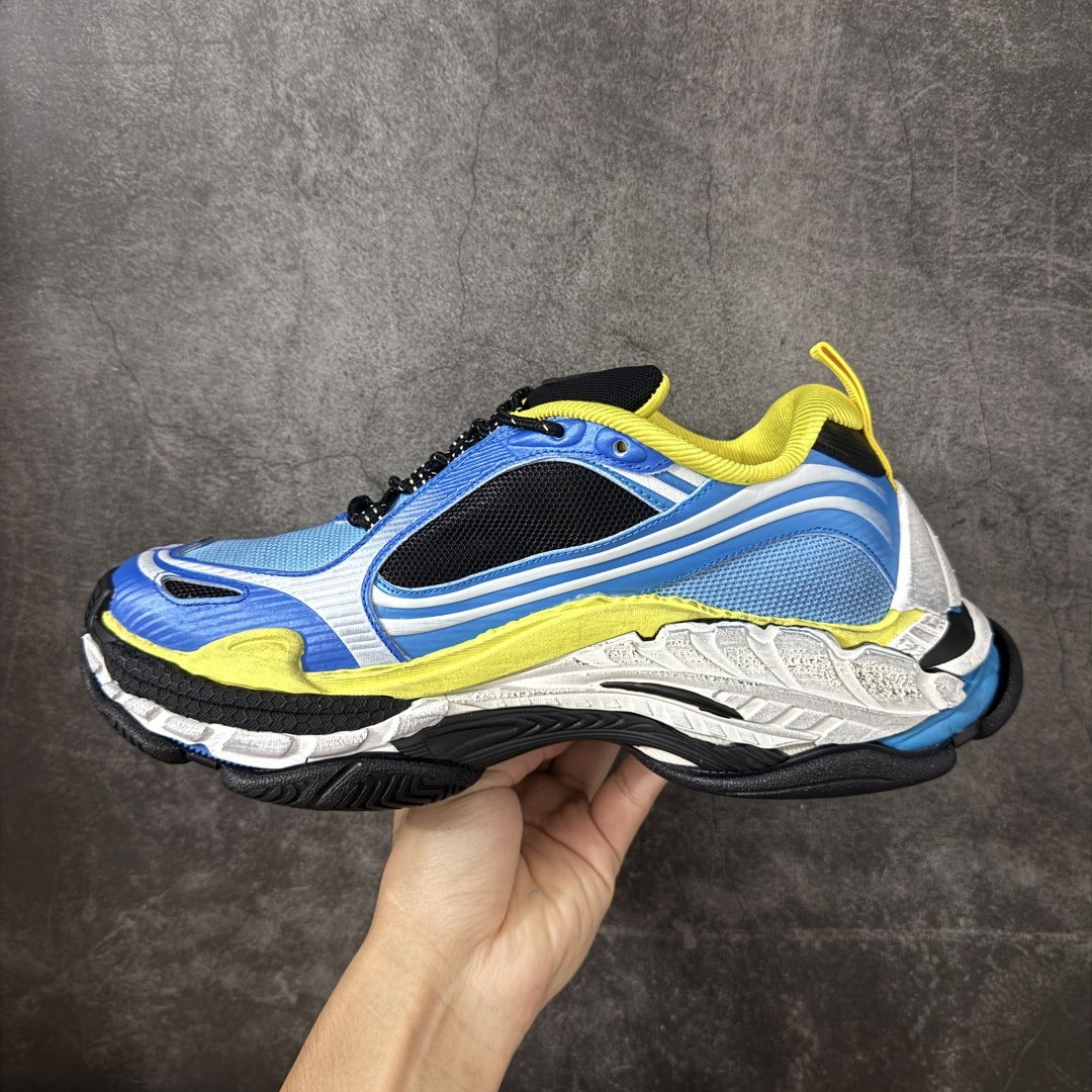 图片[2]-【ok纯原】Balenciaga巴黎世家24代 Triple S .2 低帮 老爹鞋 市场老牌巴黎世家大厂出品 品质价格无需多言 原鞋原材料打造 一比一细节还原 此款相对之前款式轻质很多 超厚鞋底增高4-5cm 高街风格 货号：865849WTR2G1800 尺码：36-46-选品中心