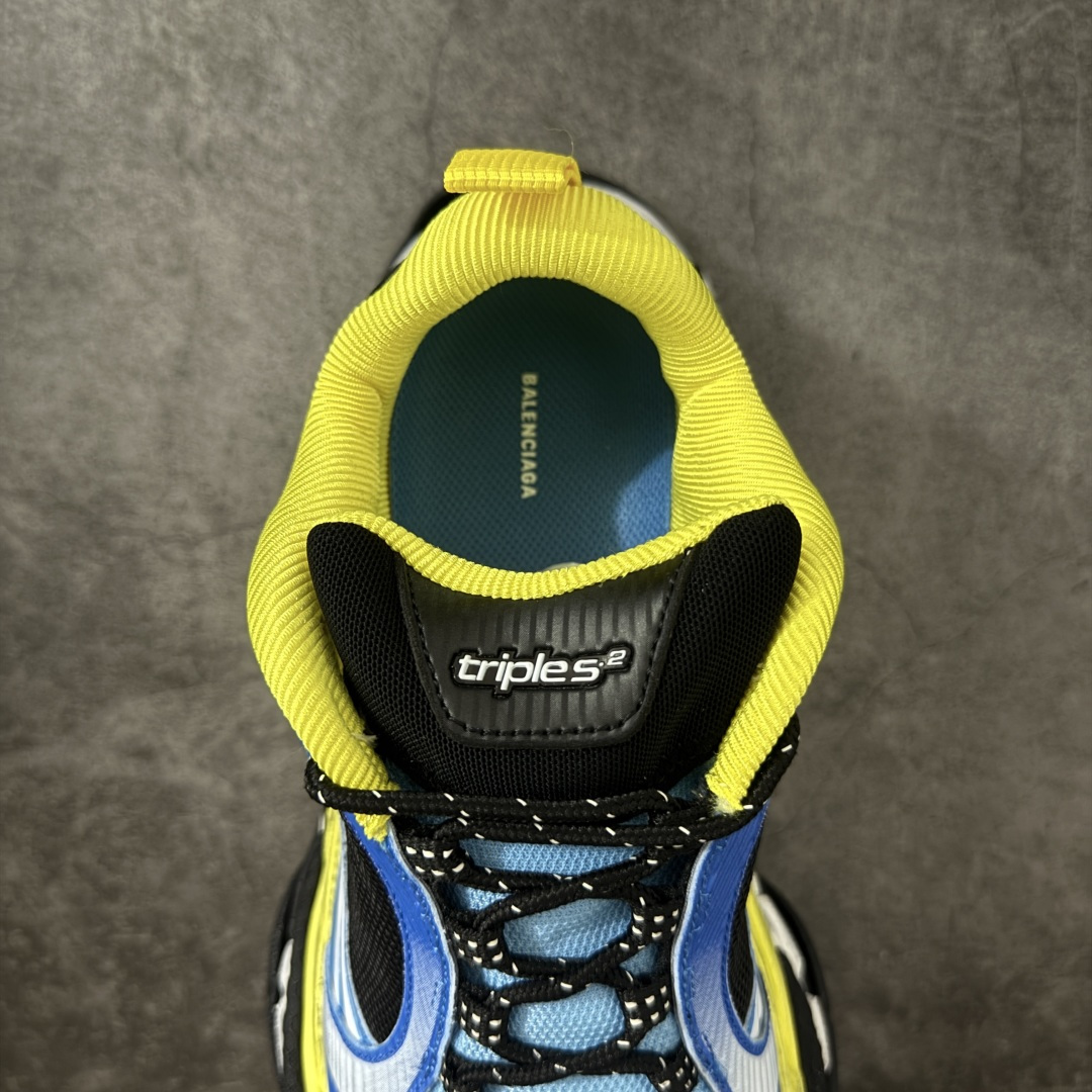 图片[8]-【ok纯原】Balenciaga巴黎世家24代 Triple S .2 低帮 老爹鞋 市场老牌巴黎世家大厂出品 品质价格无需多言 原鞋原材料打造 一比一细节还原 此款相对之前款式轻质很多 超厚鞋底增高4-5cm 高街风格 货号：865849WTR2G1800 尺码：36-46-选品中心