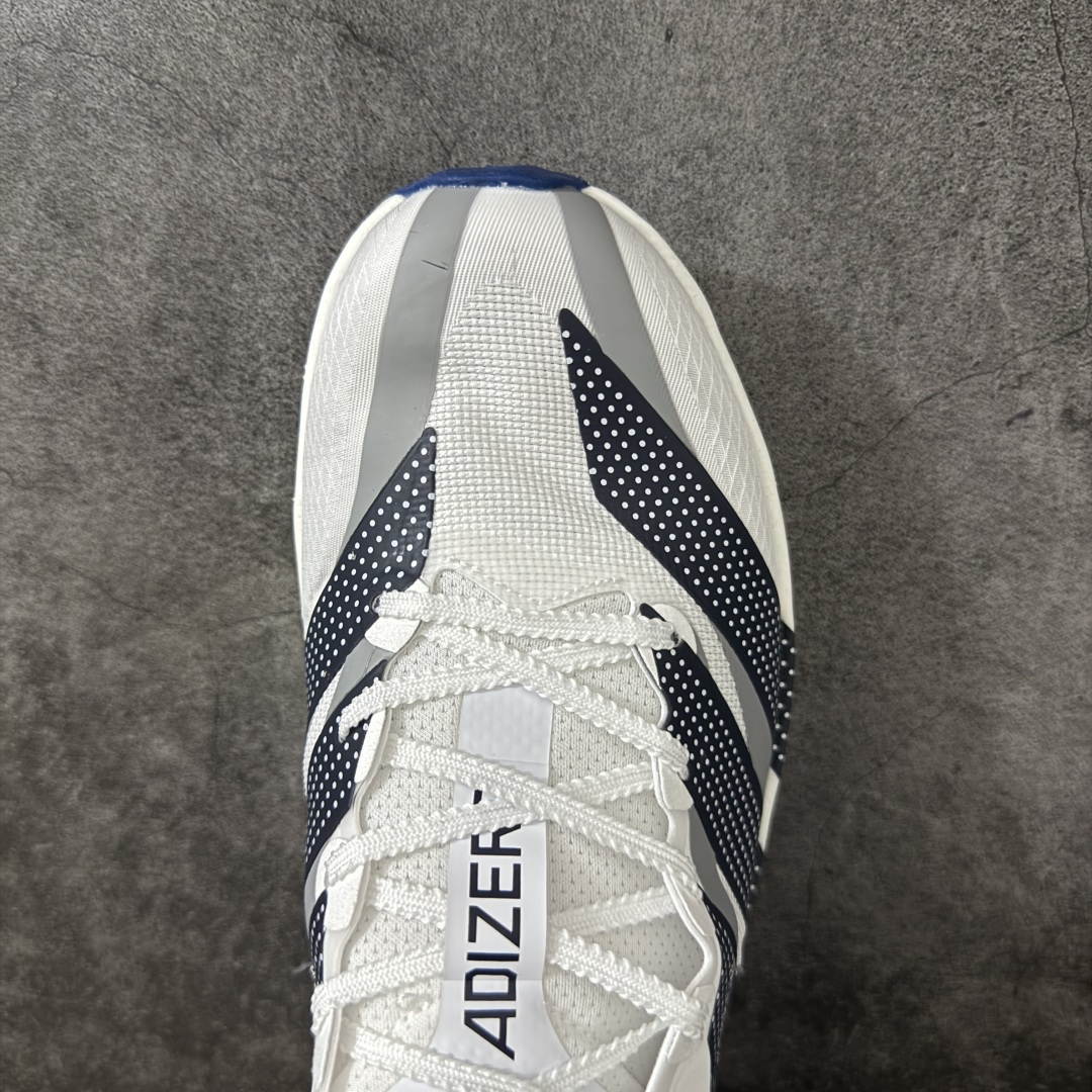 图片[5]-【公司级】Adidas Adizero Adios 10 阿迪达斯 马拉松飞线贾卡轻质透气休闲运动跑步鞋 采用双层透气网纱 Flywire动态飞线绑缚鞋面材质 内置Zoom小气垫装置 货号： KI5896 尺码： 36 36.5 37 38 38.5 39 40 40.5 41 42 42 42.5 43 44 45-选品中心