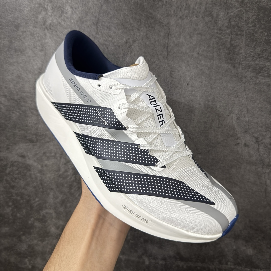 图片[3]-【公司级】Adidas Adizero Adios 10 阿迪达斯 马拉松飞线贾卡轻质透气休闲运动跑步鞋 采用双层透气网纱 Flywire动态飞线绑缚鞋面材质 内置Zoom小气垫装置 货号： KI5896 尺码： 36 36.5 37 38 38.5 39 40 40.5 41 42 42 42.5 43 44 45-选品中心