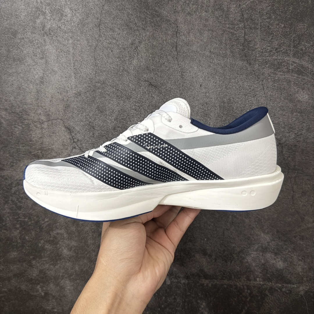 图片[2]-【公司级】Adidas Adizero Adios 10 阿迪达斯 马拉松飞线贾卡轻质透气休闲运动跑步鞋 采用双层透气网纱 Flywire动态飞线绑缚鞋面材质 内置Zoom小气垫装置 货号： KI5896 尺码： 36 36.5 37 38 38.5 39 40 40.5 41 42 42 42.5 43 44 45-选品中心
