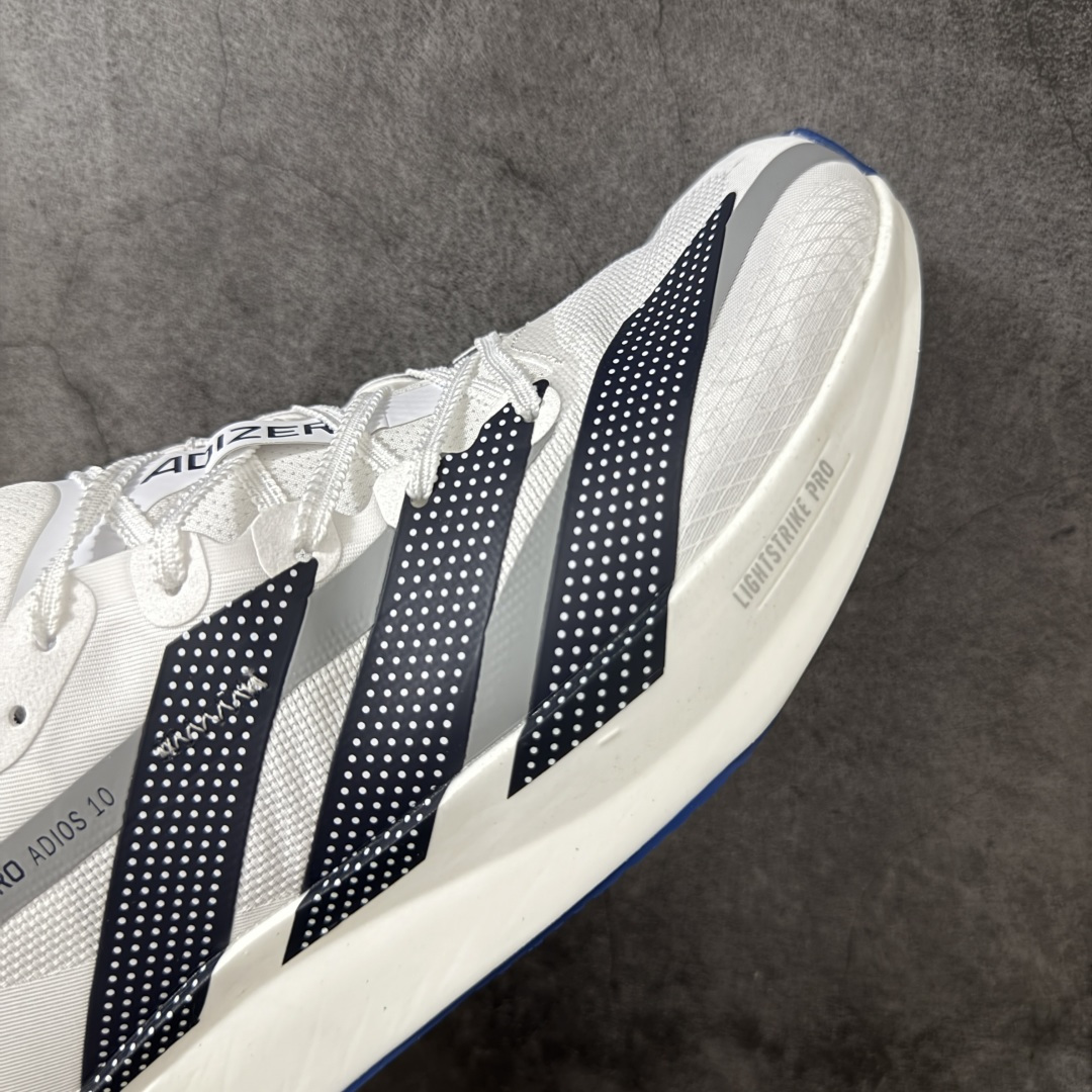 图片[6]-【公司级】Adidas Adizero Adios 10 阿迪达斯 马拉松飞线贾卡轻质透气休闲运动跑步鞋 采用双层透气网纱 Flywire动态飞线绑缚鞋面材质 内置Zoom小气垫装置 货号： KI5896 尺码： 36 36.5 37 38 38.5 39 40 40.5 41 42 42 42.5 43 44 45-选品中心