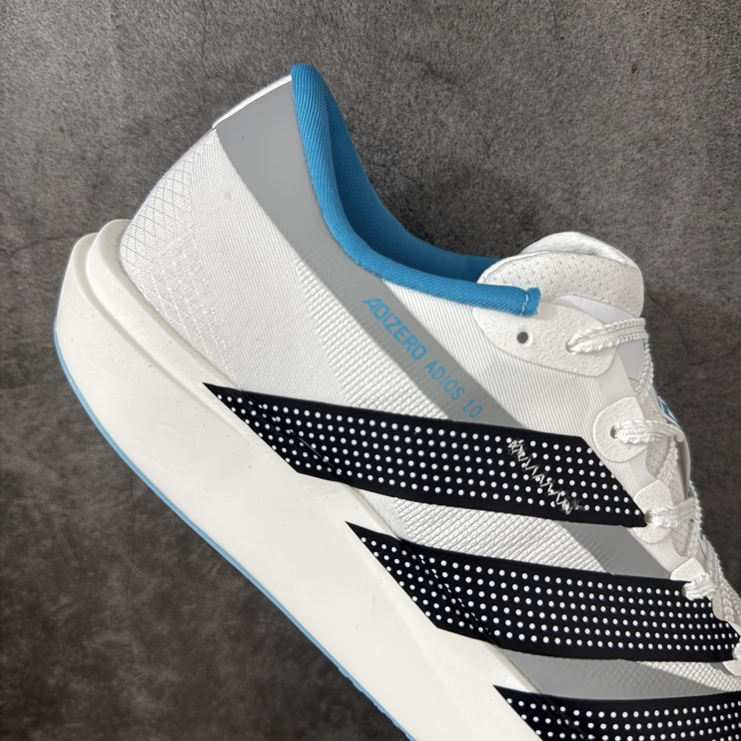 图片[7]-【公司级】Adidas Adizero Adios 10 阿迪达斯 马拉松飞线贾卡轻质透气休闲运动跑步鞋 采用双层透气网纱 Flywire动态飞线绑缚鞋面材质 内置Zoom小气垫装置 货号： KI7986 尺码： 36 36.5 37 38 38.5 39 40 40.5 41 42 42 42.5 43 44 45-选品中心