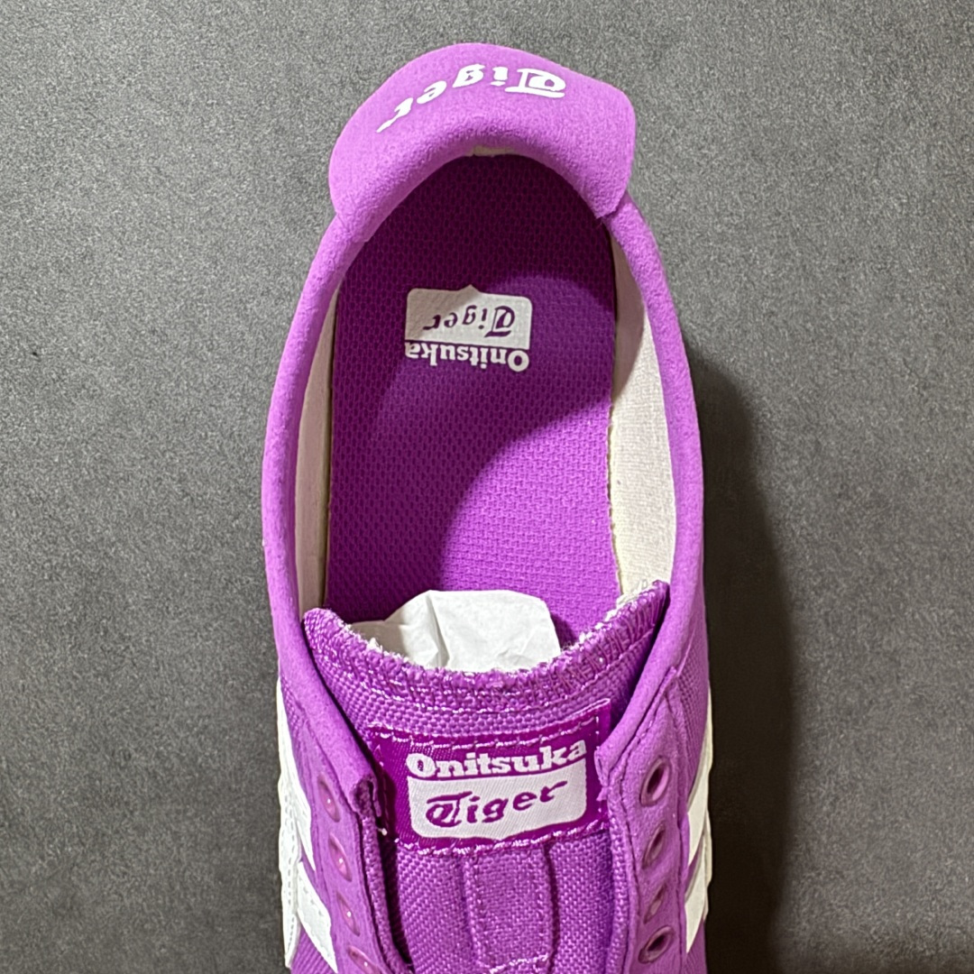 图片[7]-【公司级】Onitsuka Tiger MEXICO66 Paraty Slip-On 亚瑟士鬼塚虎一脚蹬经典休闲鞋 虎爪造型的Logo，鞋身稳定包裹系统支撑鞋身。鞋头外包橡胶片，保护脚趾，耐磨损。穿脱简洁，懒汉风格。 货号：1183A360-501 尺码：36-45-选品中心