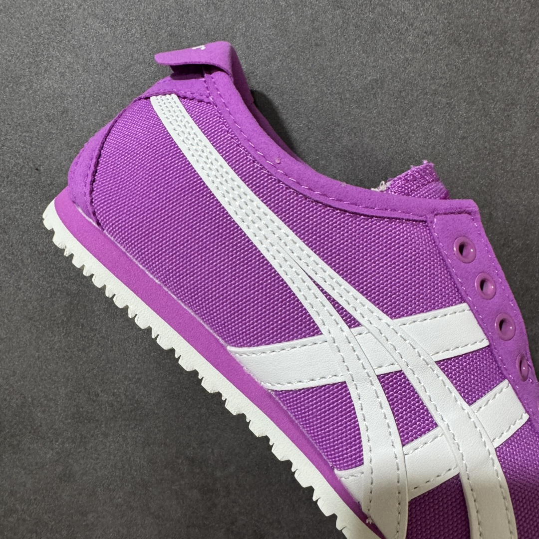 图片[6]-【公司级】Onitsuka Tiger MEXICO66 Paraty Slip-On 亚瑟士鬼塚虎一脚蹬经典休闲鞋 虎爪造型的Logo，鞋身稳定包裹系统支撑鞋身。鞋头外包橡胶片，保护脚趾，耐磨损。穿脱简洁，懒汉风格。 货号：1183A360-501 尺码：36-45-选品中心