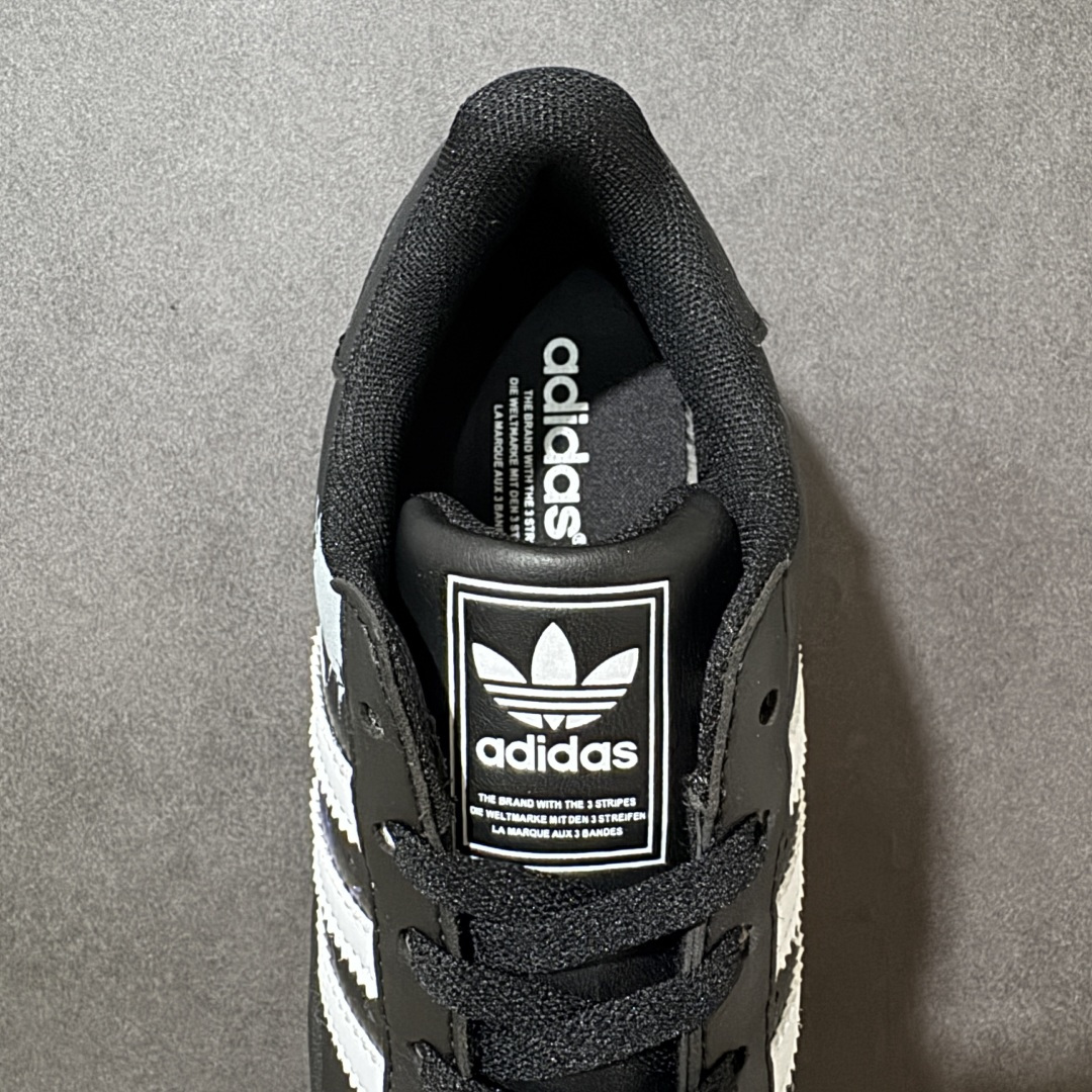 图片[7]-【公司级】Adidas Originals Superstar II全新配色 贝壳头休闲板鞋 独家控货 平台正单 全鞋百分百原材料 全鞋电脑针车 Logo针车间距针数原版一致 皮料切割冲裁零瑕疵 原鞋一致含胶量大底 原盒中文内外标 大几率过验 不对比市面只对比原鞋 只服务最高端市场 货号：LA3775 尺码：35.5 36 36.5 37 38 38.5 39 40 40.5 41 42 42.5 43 44 45-选品中心