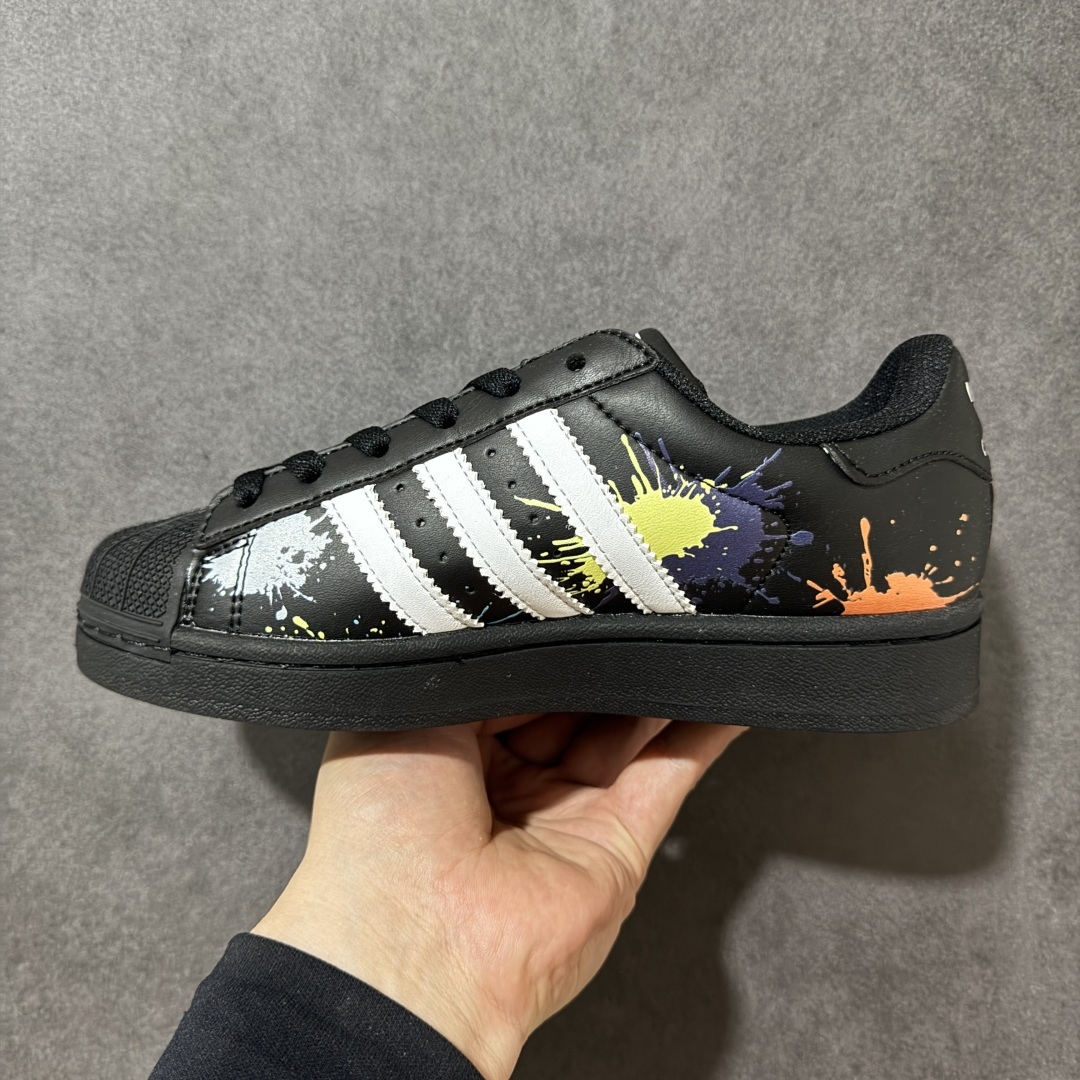 图片[2]-【公司级】Adidas Originals Superstar II全新配色 贝壳头休闲板鞋 独家控货 平台正单 全鞋百分百原材料 全鞋电脑针车 Logo针车间距针数原版一致 皮料切割冲裁零瑕疵 原鞋一致含胶量大底 原盒中文内外标 大几率过验 不对比市面只对比原鞋 只服务最高端市场 货号：LA3775 尺码：35.5 36 36.5 37 38 38.5 39 40 40.5 41 42 42.5 43 44 45-选品中心