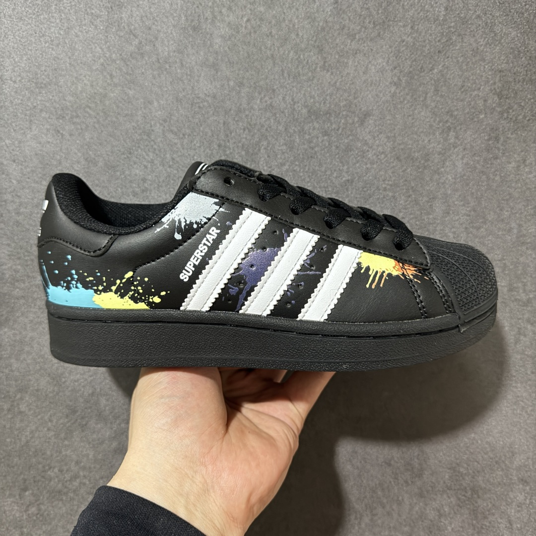 【公司级】Adidas Originals Superstar II全新配色 贝壳头休闲板鞋 独家控货 平台正单 全鞋百分百原材料 全鞋电脑针车 Logo针车间距针数原版一致 皮料切割冲裁零瑕疵 原鞋一致含胶量大底 原盒中文内外标 大几率过验 不对比市面只对比原鞋 只服务最高端市场 货号：LA3775 尺码：35.5 36 36.5 37 38 38.5 39 40 40.5 41 42 42.5 43 44 45-选品中心
