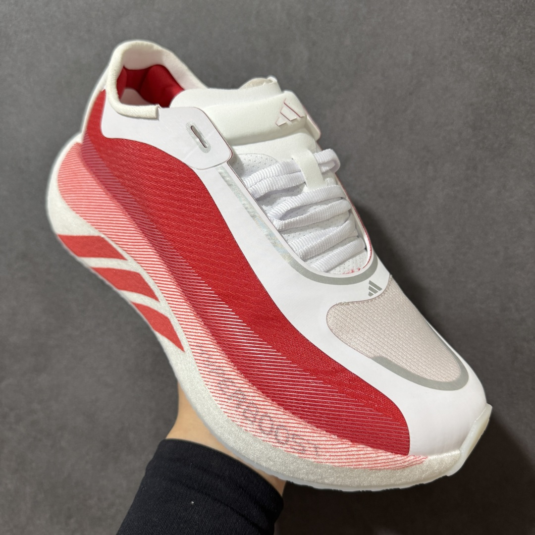 图片[3]-【公司级】Adidas Hyperboost EDGE 阿迪达斯 耐磨缓震 Boost 爆米花 休闲运动跑鞋 新缓震科技！替代 BOOST 的阿迪新鞋来了！齐达内上脚！这双鞋正是搭载这项新科技的 adidas HYPERBOOST Edge，中底上带有「HYPERBOOST PRO」字样，后跟则呈现了鞋款名称。这双鞋拥有相当厚实的 HYPERBOOST PRO 中底，结合全新的设计语言，让整体看起来颇具视觉冲击力。鞋面由织物和热熔 TPU 材质组合而成。鞋身简约的采用双色呈现，标志性的三道杠从外底一直延伸到中底侧面，设计师巧妙的运用色块和线条就展示了十足的动感效果。 货号： KI1913 尺码：36 37⅓ 38 39⅓ 40 41⅓ 42 43⅓ 44 45 46-选品中心