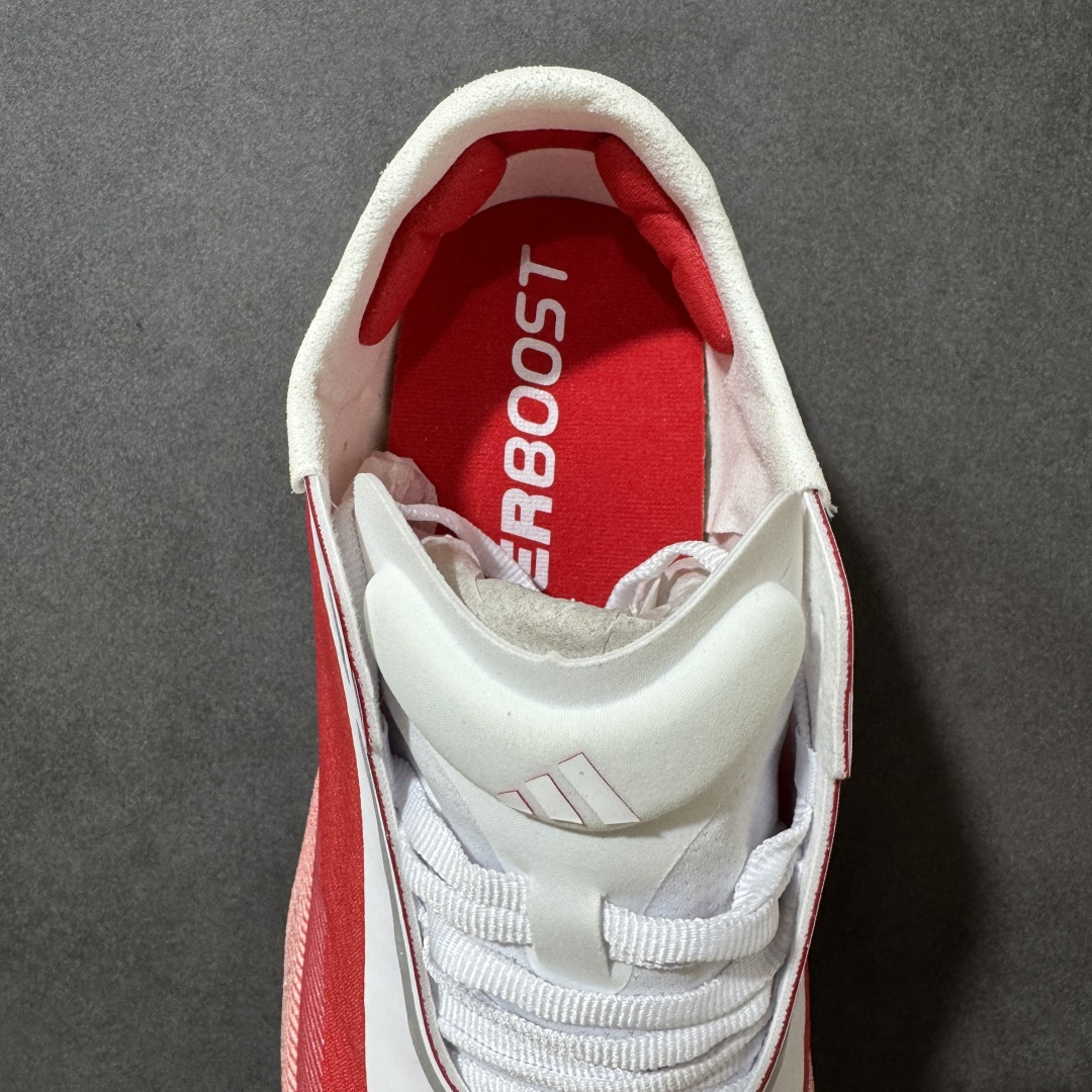 图片[7]-【公司级】Adidas Hyperboost EDGE 阿迪达斯 耐磨缓震 Boost 爆米花 休闲运动跑鞋 新缓震科技！替代 BOOST 的阿迪新鞋来了！齐达内上脚！这双鞋正是搭载这项新科技的 adidas HYPERBOOST Edge，中底上带有「HYPERBOOST PRO」字样，后跟则呈现了鞋款名称。这双鞋拥有相当厚实的 HYPERBOOST PRO 中底，结合全新的设计语言，让整体看起来颇具视觉冲击力。鞋面由织物和热熔 TPU 材质组合而成。鞋身简约的采用双色呈现，标志性的三道杠从外底一直延伸到中底侧面，设计师巧妙的运用色块和线条就展示了十足的动感效果。 货号： KI1913 尺码：36 37⅓ 38 39⅓ 40 41⅓ 42 43⅓ 44 45 46-选品中心