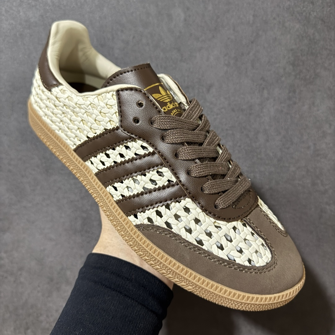 图片[3]-【公司级】Adidas SAMBA OG W德训鞋 超高清洁度 细节完美 舒适百搭 低帮休闲板鞋 男女同款 货号：IH9373 尺码：35-45（半）-选品中心