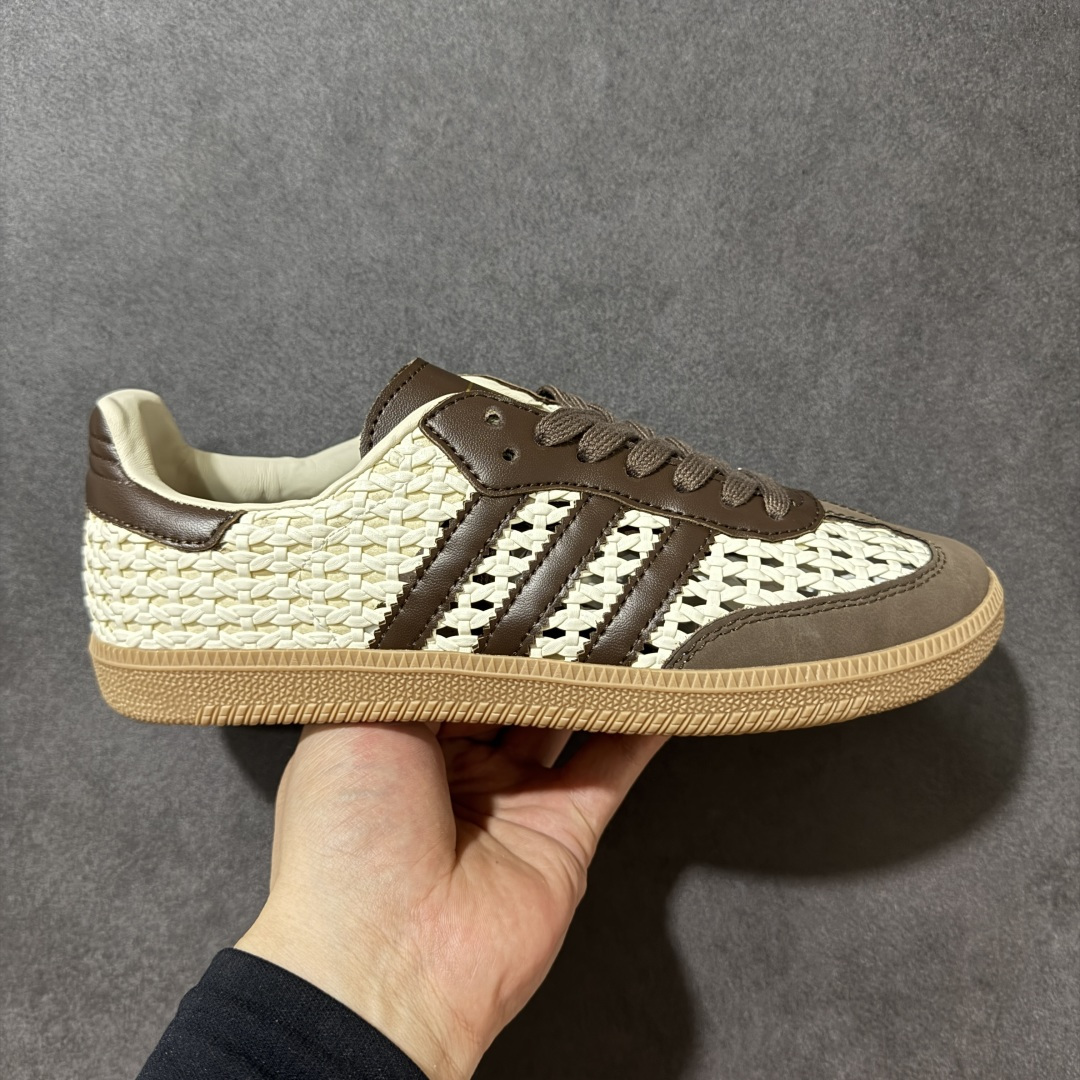 【公司级】Adidas SAMBA OG W德训鞋 超高清洁度 细节完美 舒适百搭 低帮休闲板鞋 男女同款 货号：IH9373 尺码：35-45（半）-选品中心