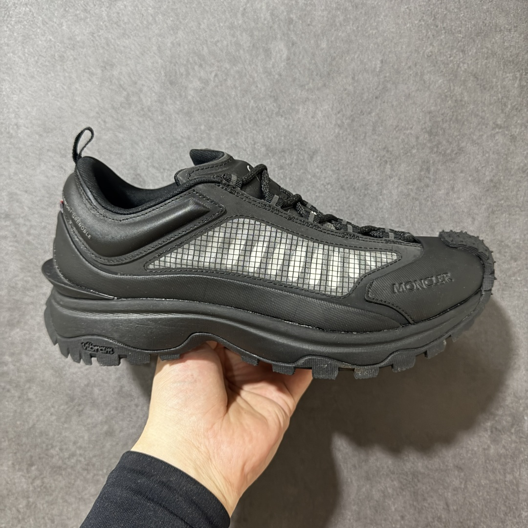 【公司级】Moncler盟可睐 Trailgrip Lite 徽标 系带 网纱 低帮 运动休闲鞋 尺码：36-46-选品中心