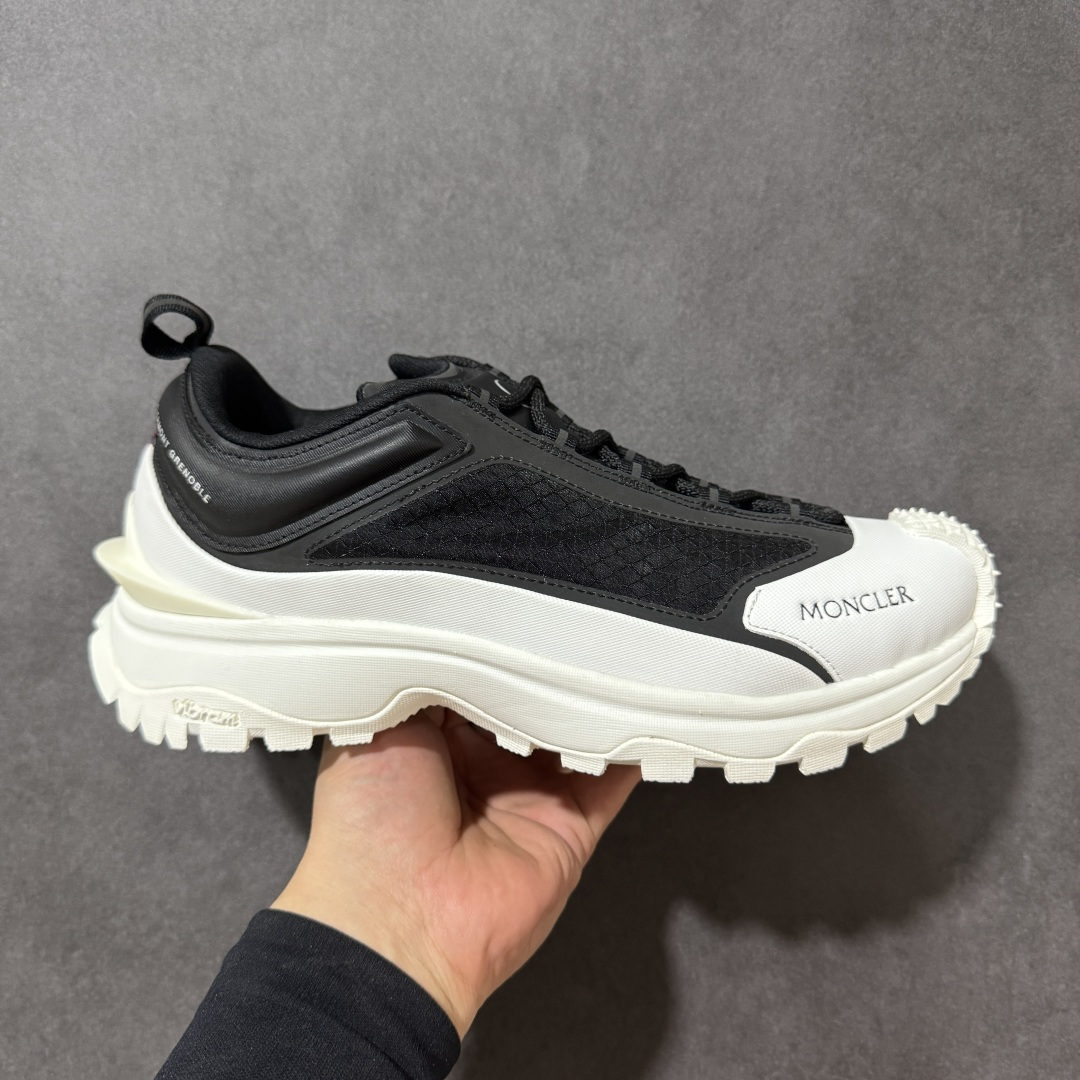 【公司级】Moncler盟可睐 Trailgrip Lite 徽标 系带 网纱 低帮 运动休闲鞋 尺码：36-46-选品中心