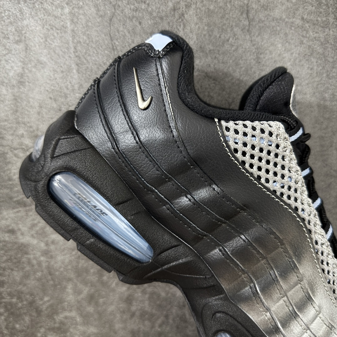 图片[7]-【GX纯原】Palace x Nike Air Max 95 big rubble 联名款 黑银 货号：IQ7708-095 外贸顶级专供 区别先行版 全部配色原鞋原尺码开发生产 极致还原 全部原厂材料一比一打造 一眼ZP既视感 欢迎对比市场版本 尺码：40 40.5 41 42 42.5 43 44 44.5 45 46 46.5 47.5 48 48.5-选品中心