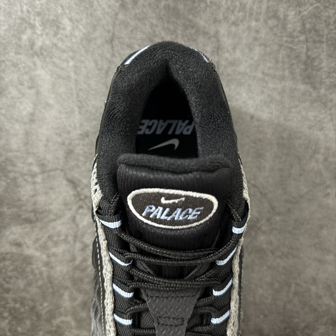 图片[8]-【GX纯原】Palace x Nike Air Max 95 big rubble 联名款 黑银 货号：IQ7708-095 外贸顶级专供 区别先行版 全部配色原鞋原尺码开发生产 极致还原 全部原厂材料一比一打造 一眼ZP既视感 欢迎对比市场版本 尺码：40 40.5 41 42 42.5 43 44 44.5 45 46 46.5 47.5 48 48.5-选品中心