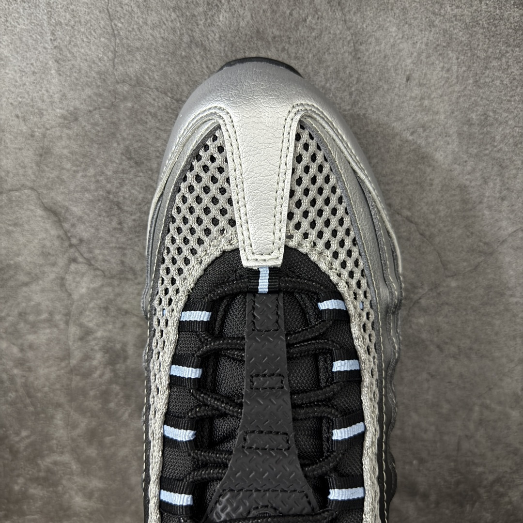 图片[5]-【GX纯原】Palace x Nike Air Max 95 big rubble 联名款 黑银 货号：IQ7708-095 外贸顶级专供 区别先行版 全部配色原鞋原尺码开发生产 极致还原 全部原厂材料一比一打造 一眼ZP既视感 欢迎对比市场版本 尺码：40 40.5 41 42 42.5 43 44 44.5 45 46 46.5 47.5 48 48.5-选品中心