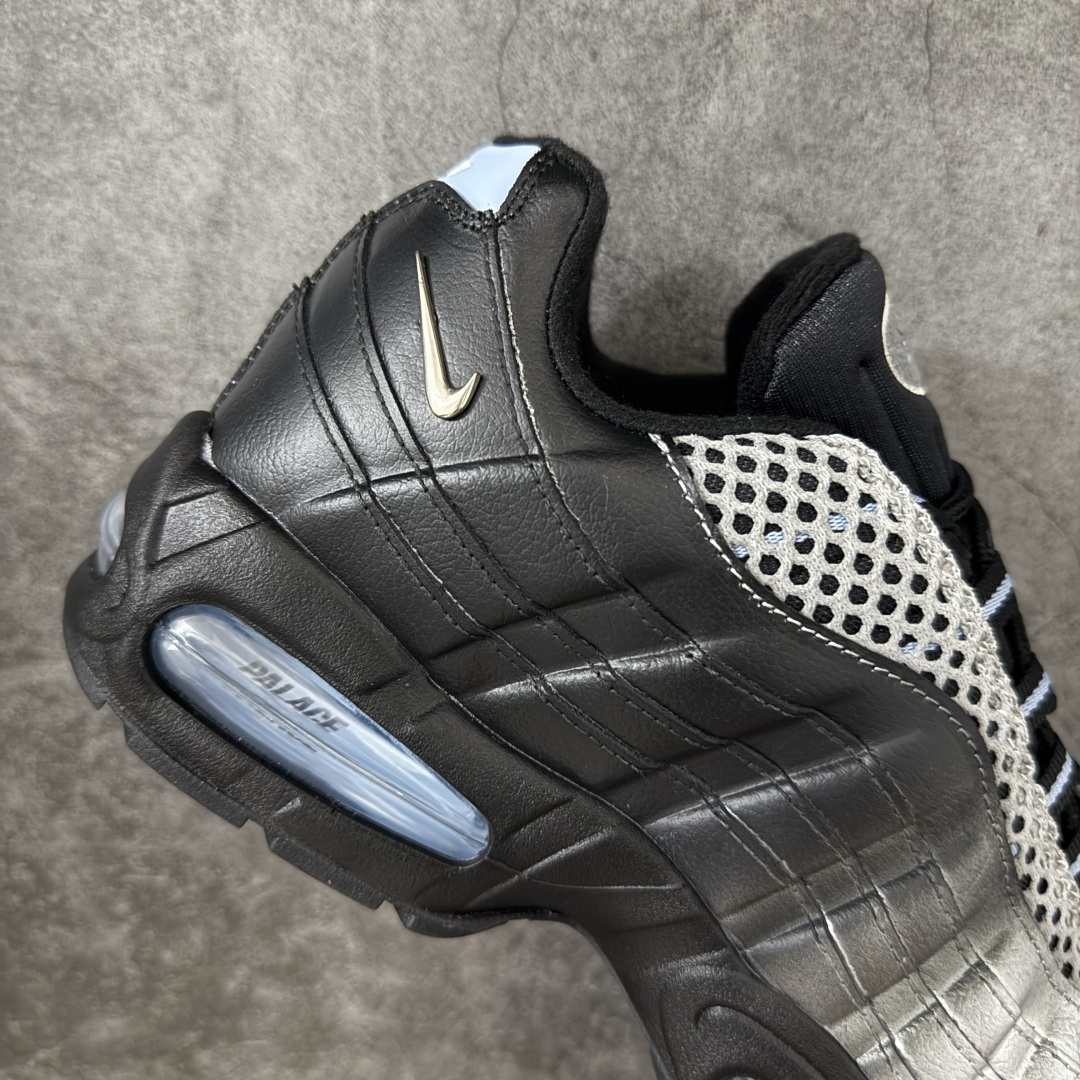 图片[7]-【小绿x/EM纯原】外贸超人气顶流单品 纯原版 Palace x NK Air Max 95 联名款低帮休闲运动鞋黑银 IQ7708-095 重金原鞋购入 独家私模 原版定制五金辅料 外贸平台充Z 高端零售专供品质 尺码：36 37.5 38 38.5 39 40 40.5 41 42 42.5 43 44 44.5 45 46 47.5 48.5 49.5-选品中心