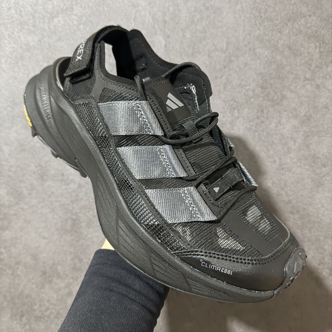 图片[3]-【公司级】adidas Terrex Free Hiker SL GTX 硬核的薄底徒步鞋 实拍首发 鞋底会比大齿花的越野底更防滑 搭配GORE-TEX防水加持和megagrip的V底 货号： HQ4882 尺码： 37-45带半码-选品中心