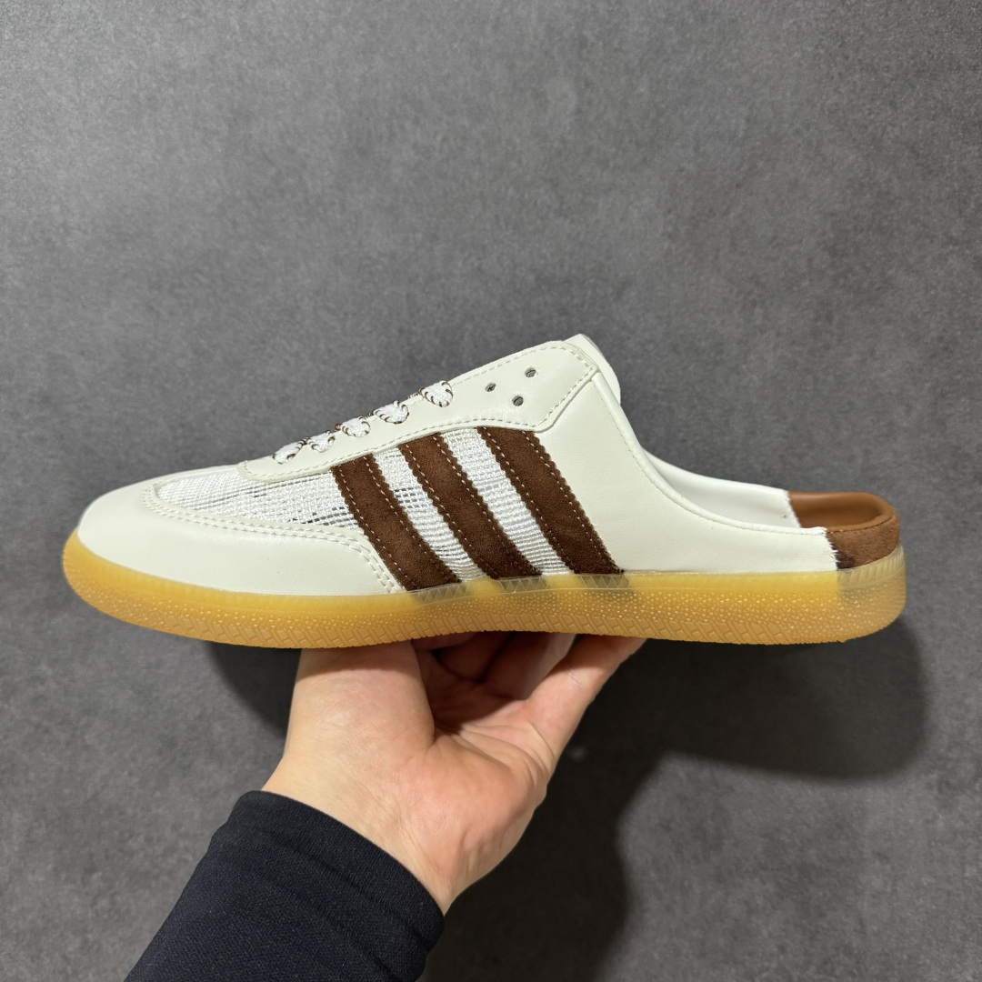 图片[2]-【公司级】adidas originals Samba Mule 包头运动休闲拖鞋 货号： HP5050 尺码：35-45带半码-选品中心