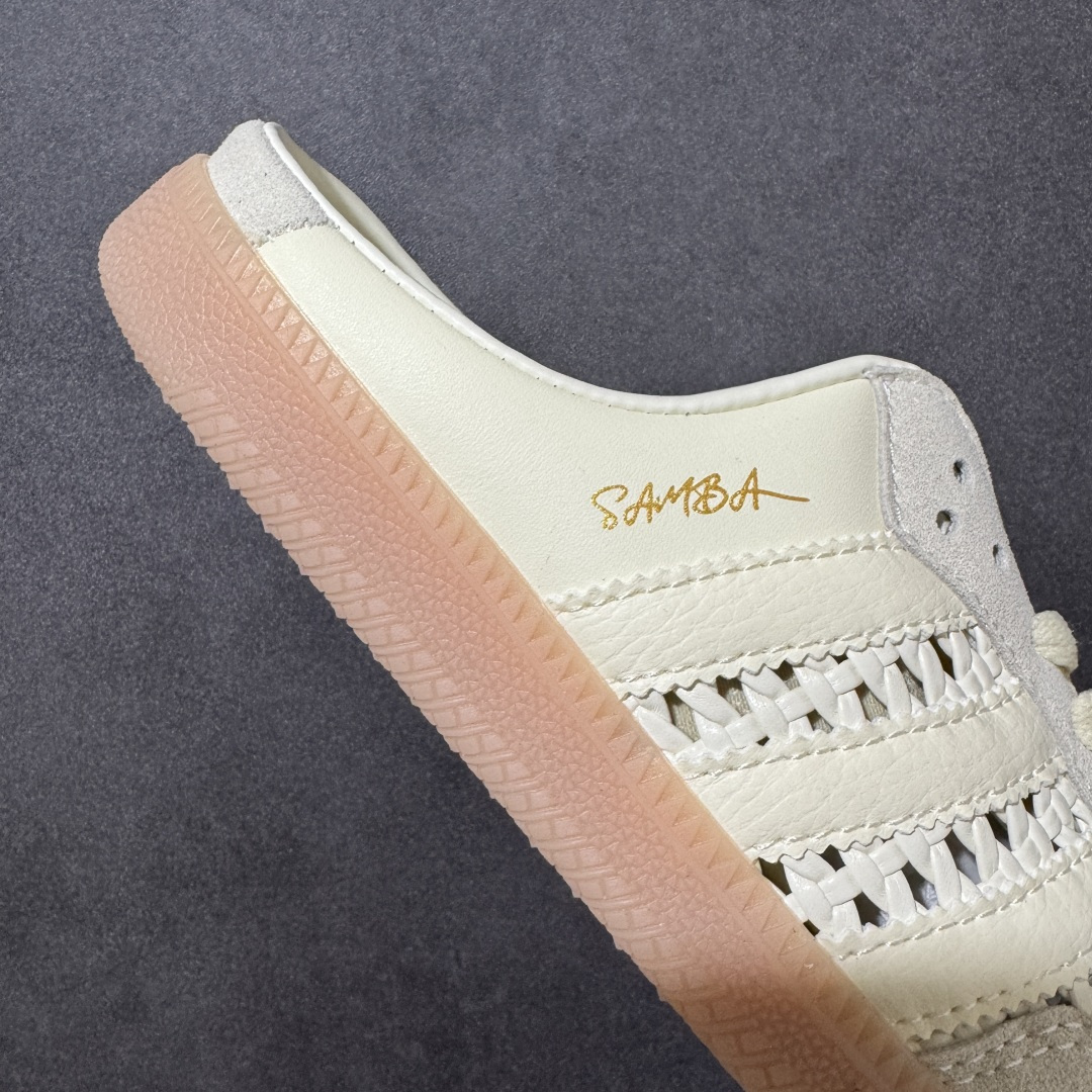 adidas originals Samba Mule 包头运动休闲拖鞋货号: KH7719尺码：35-
