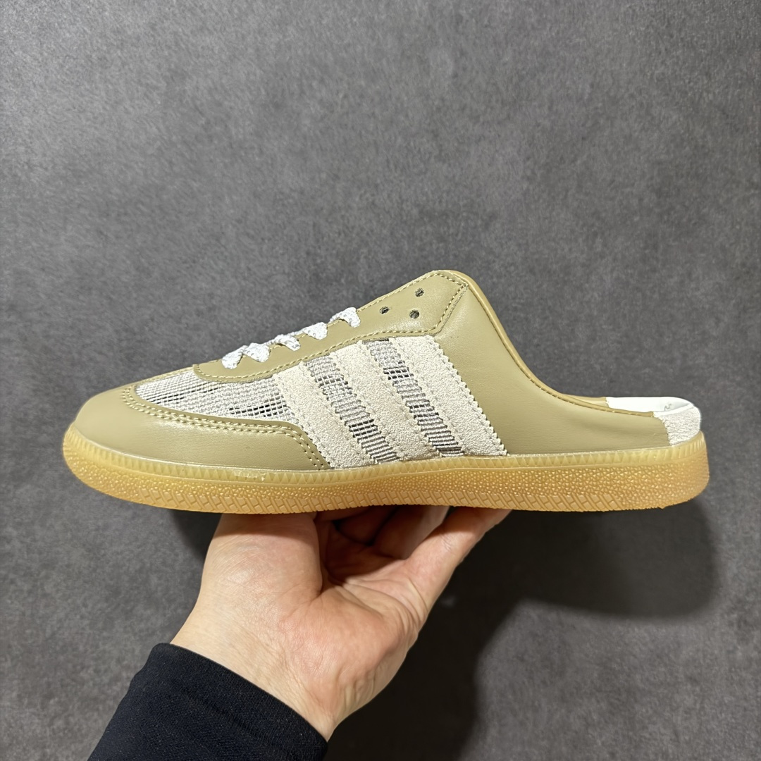 图片[2]-【公司级】adidas originals Samba Mule 包头运动休闲拖鞋 货号： HP5054 尺码：35-45带半码-选品中心