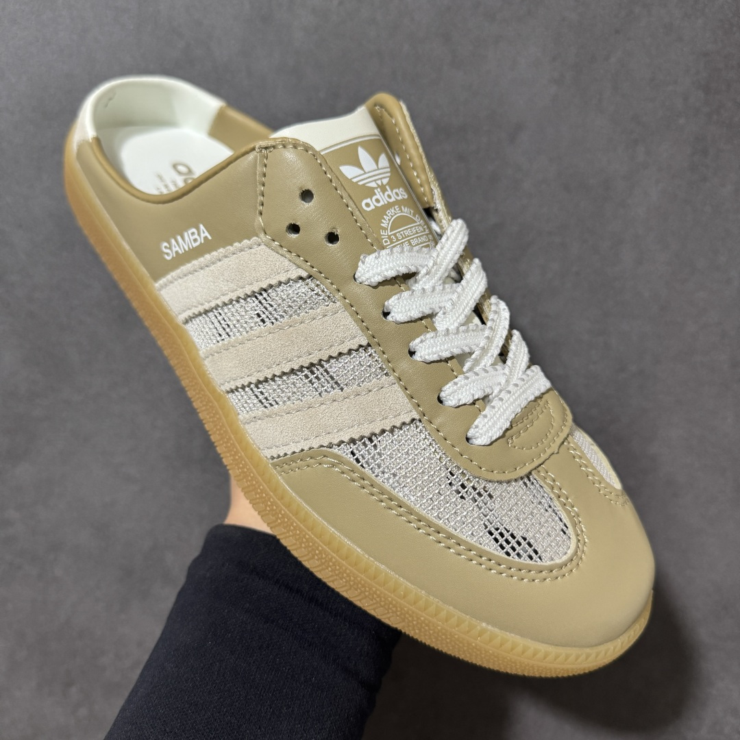 图片[3]-【公司级】adidas originals Samba Mule 包头运动休闲拖鞋 货号： HP5054 尺码：35-45带半码-选品中心