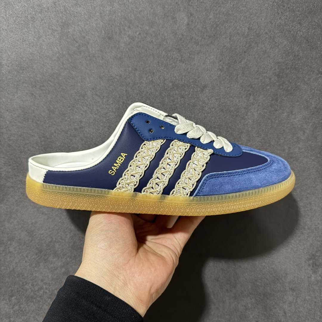 【公司级】adidas originals Samba Mule 包头运动休闲拖鞋 货号: HP5053 尺码:35-45带半码-选品中心