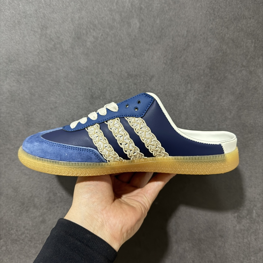 图片[2]-【公司级】adidas originals Samba Mule 包头运动休闲拖鞋 货号： HP5053 尺码：35-45带半码-选品中心