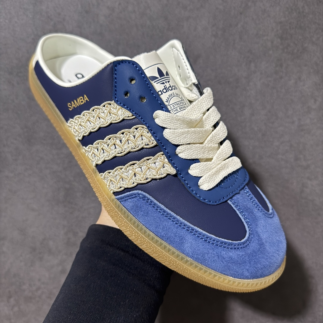 图片[3]-【公司级】adidas originals Samba Mule 包头运动休闲拖鞋 货号： HP5053 尺码：35-45带半码-选品中心